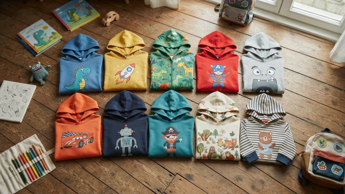 10 Unique Cartoon Hoodies for Boys