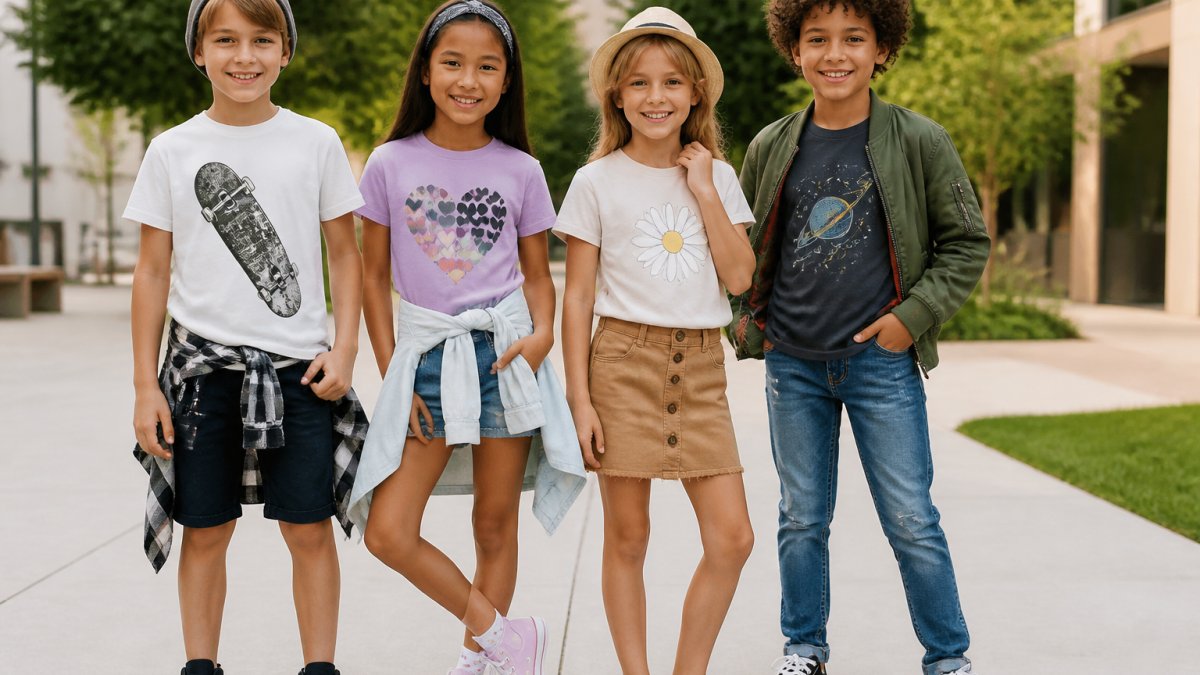 How to Style Graphic Tees for Kids: 7 Easy Outfit Ideas