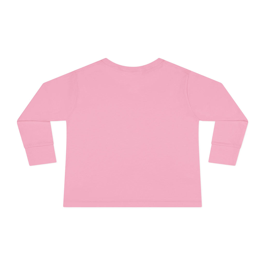 Toddler Long Sleeve Tee — Colorful “Wlaboo-kies” Cartoon Kids Shirt