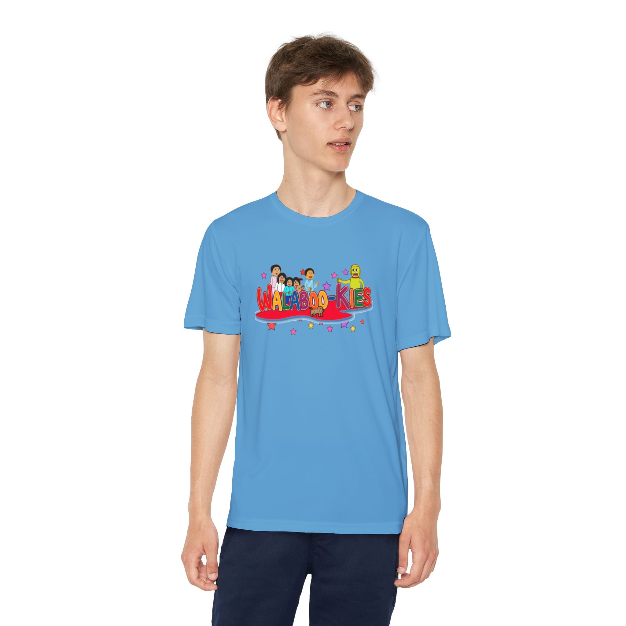 Youth Competitor Tee — Walabookies print