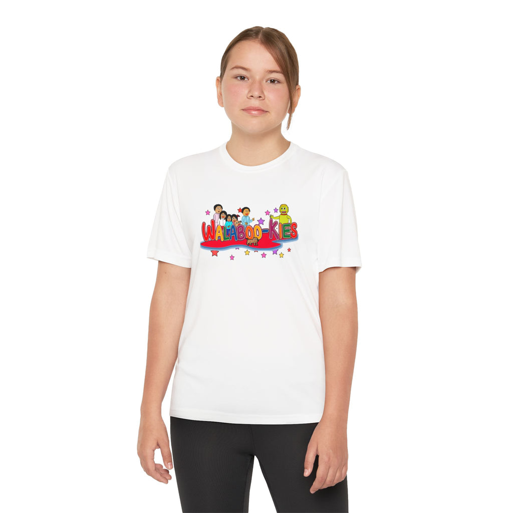 Youth Competitor Tee — Walabookies print