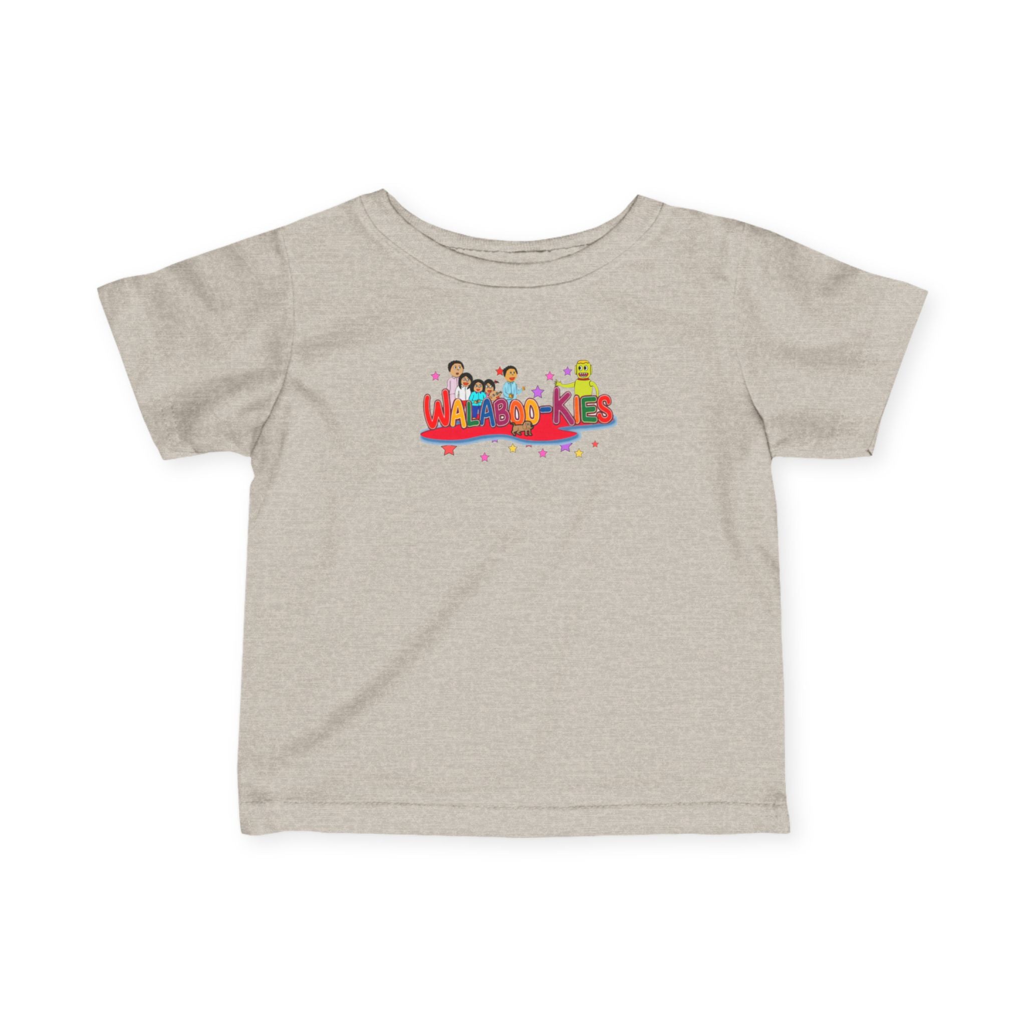 Infant Tee — Colorful Playtime Characters "We Make" Baby T‑Shirt