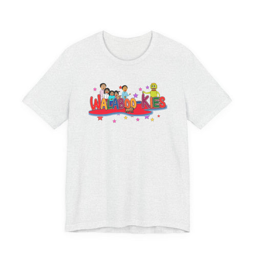 Kids Graphic Tee "Walabookies" Colorful Character Shirt