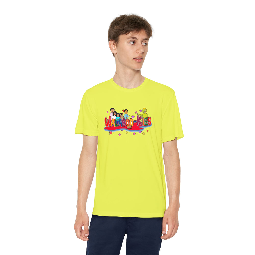 Youth Competitor Tee — Walabookies print