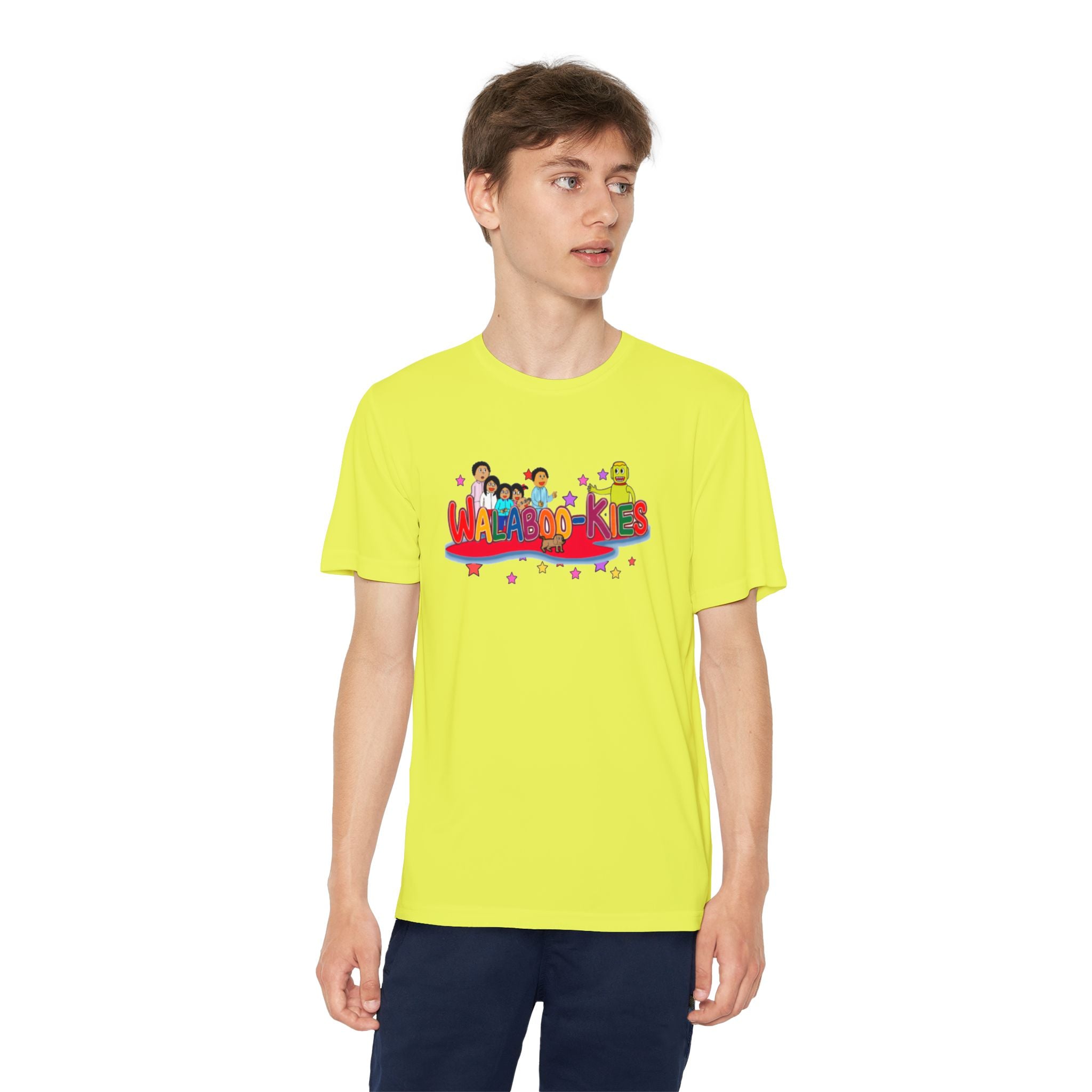 Youth Competitor Tee — Walabookies print