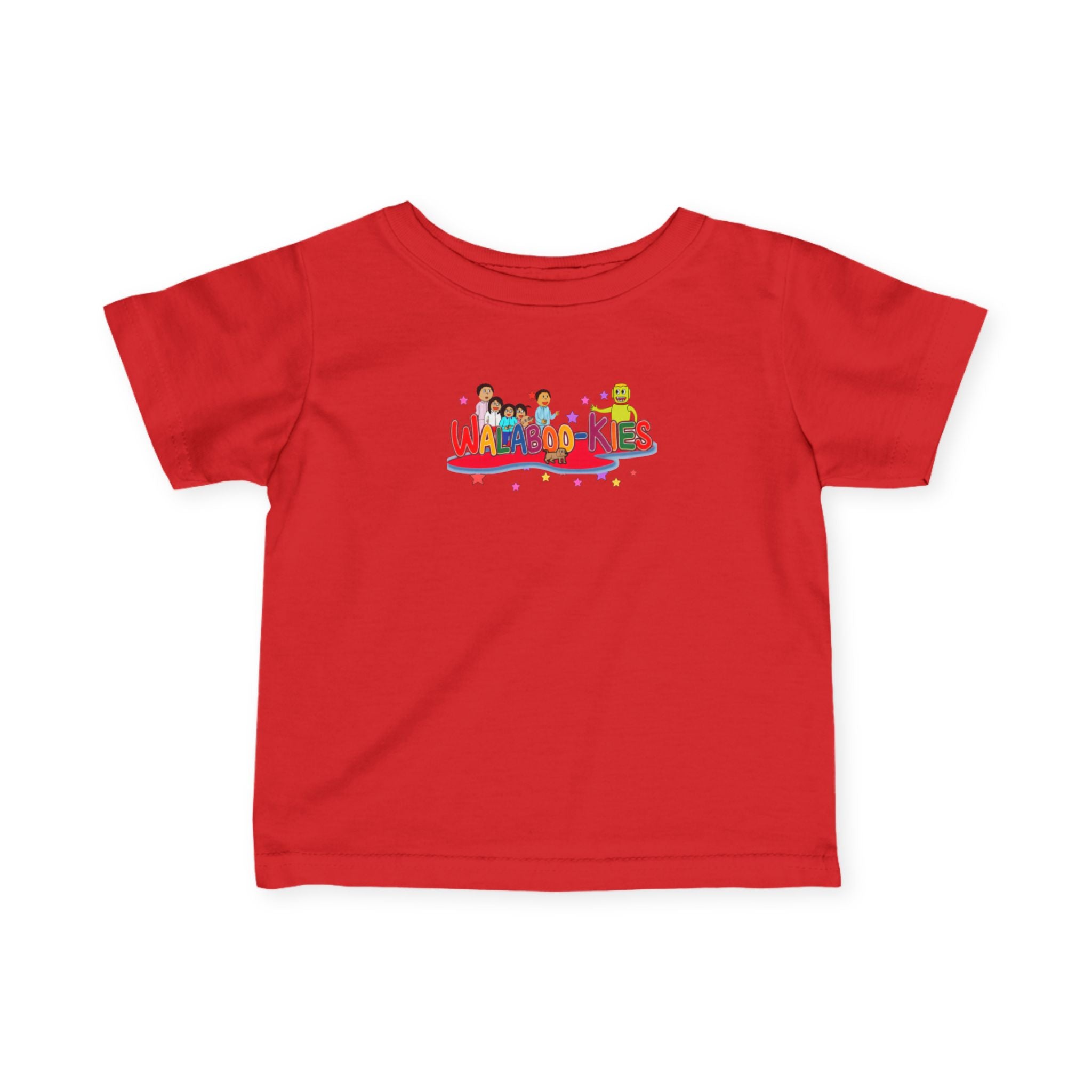 Infant Tee — Colorful Playtime Characters "We Make" Baby T‑Shirt