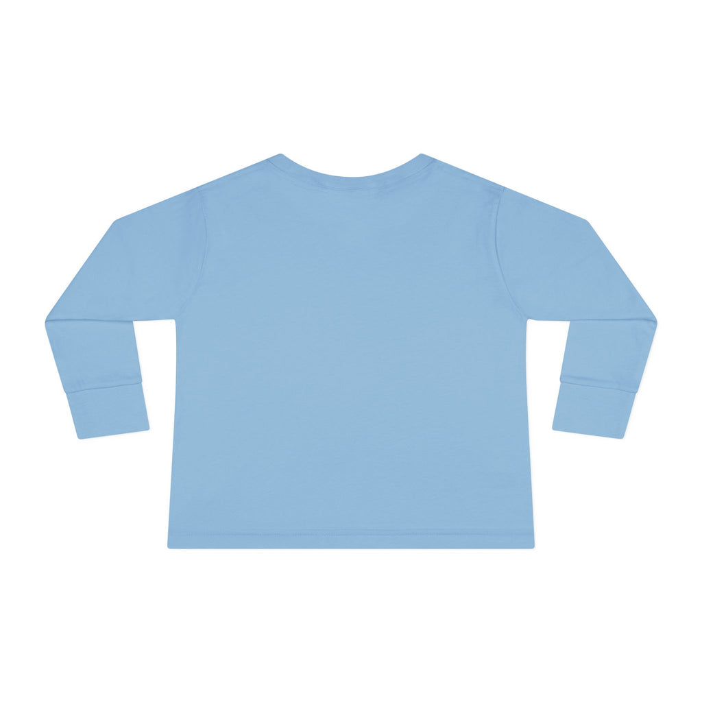 Toddler Long Sleeve Tee — Colorful “Wlaboo-kies” Cartoon Kids Shirt