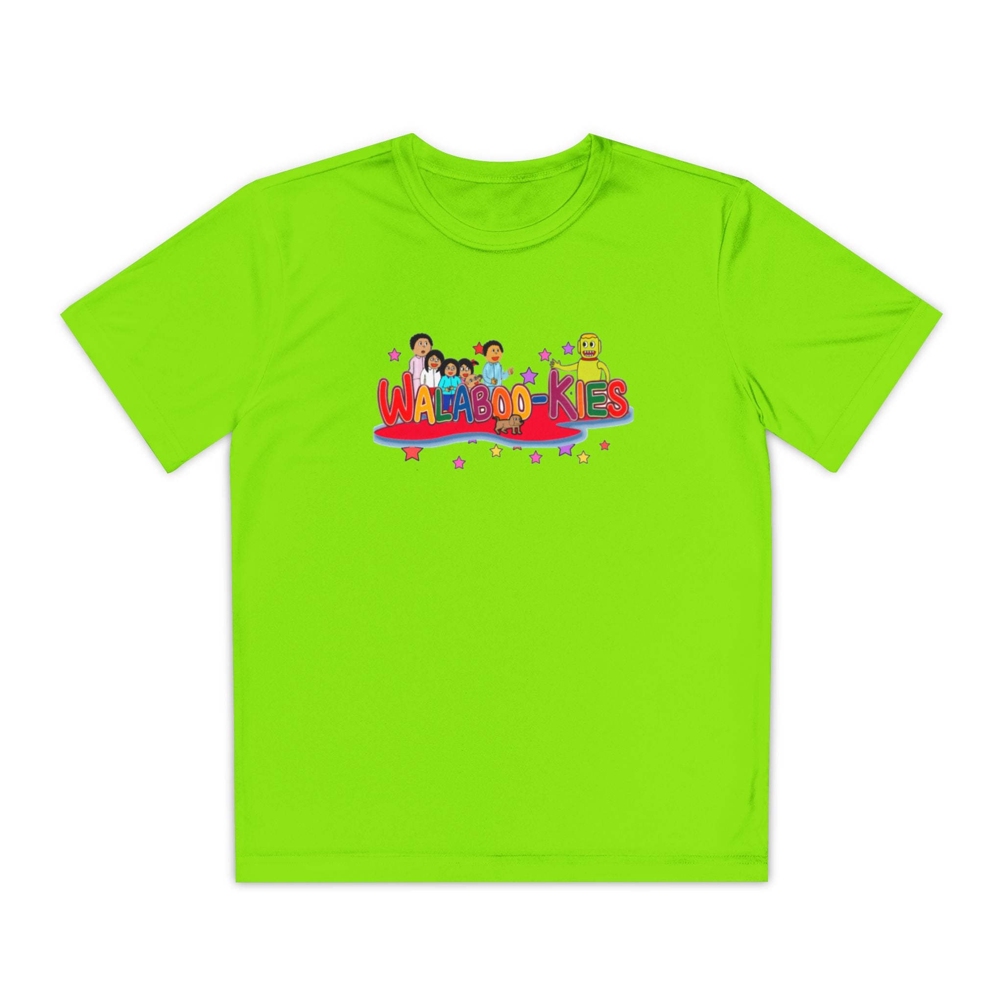 Youth Competitor Tee — Walabookies print
