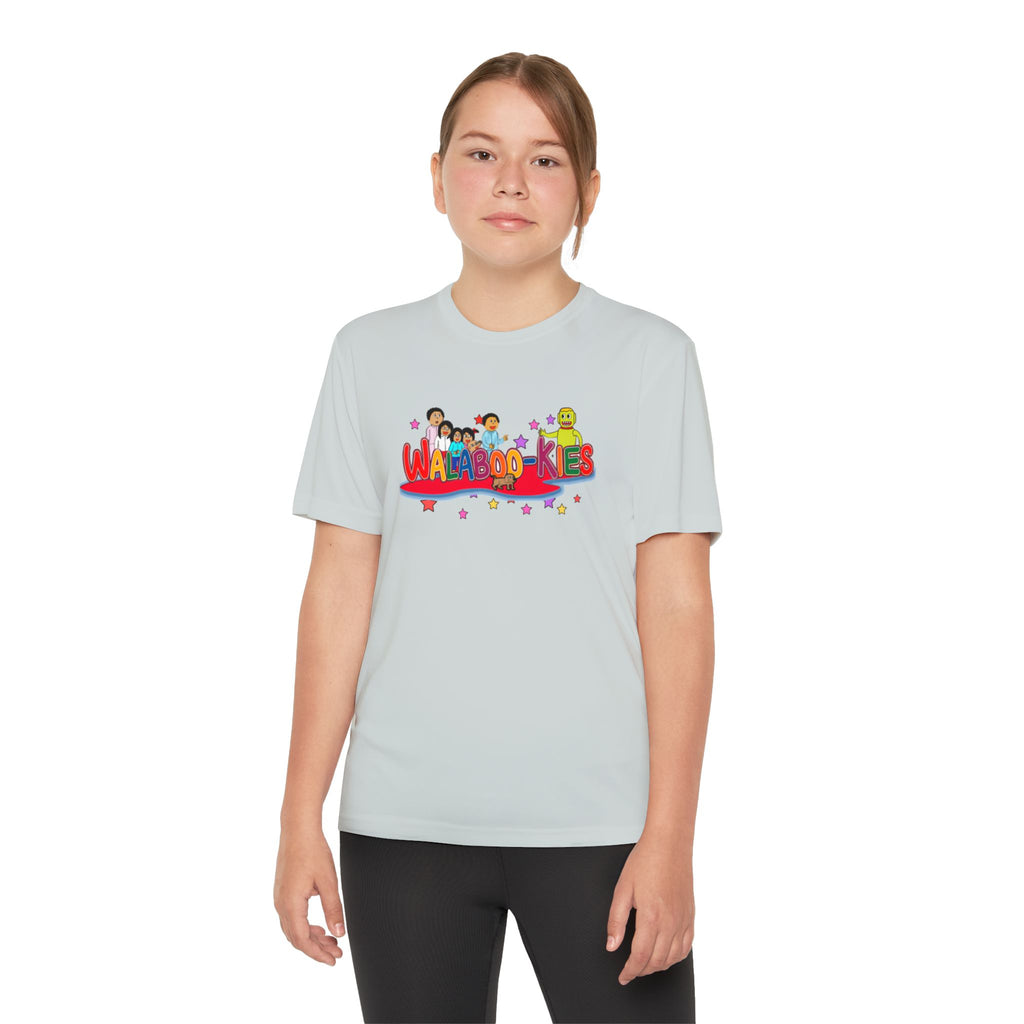 Youth Competitor Tee — Walabookies print