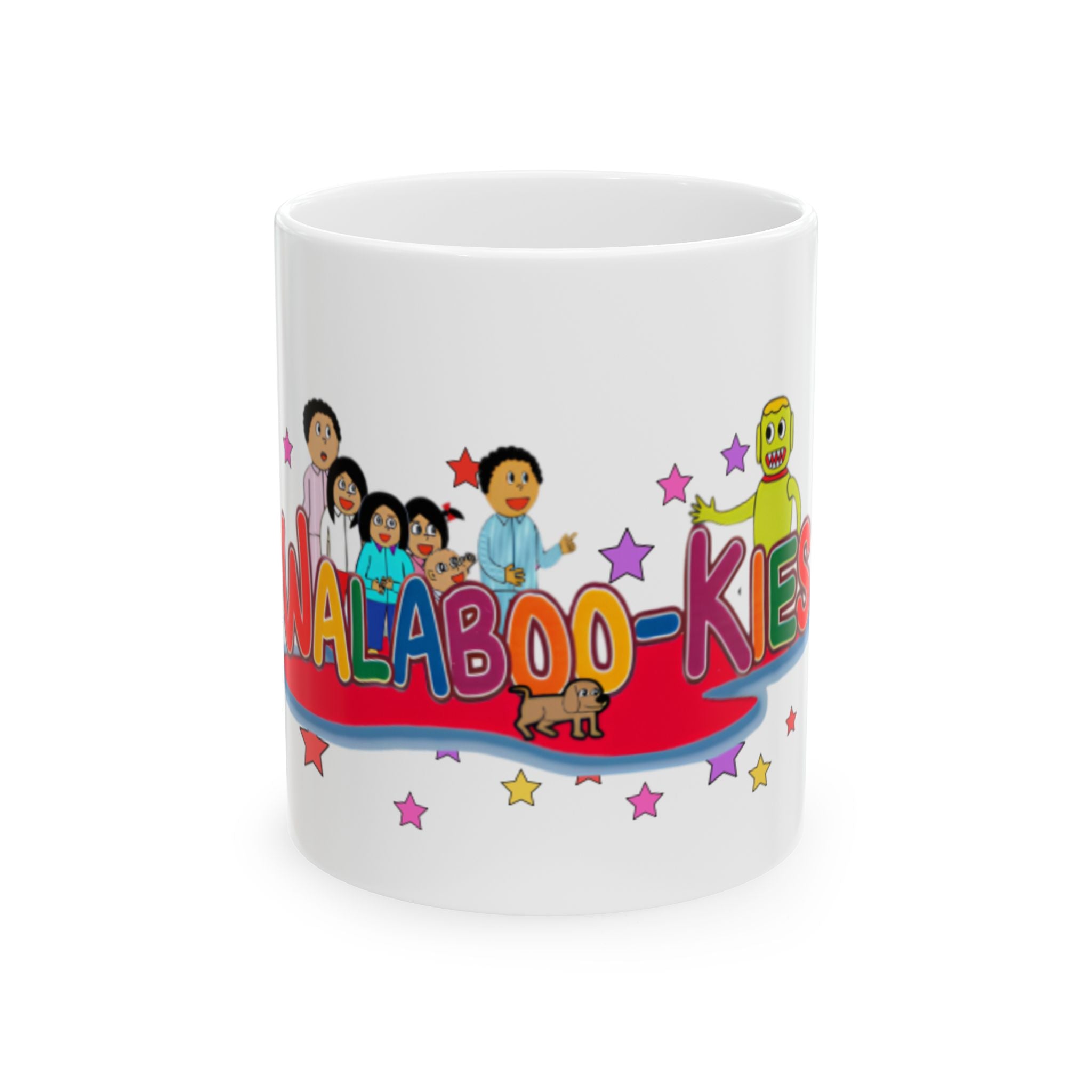 KALABOO-KIDS Colorful Cartoon Family Ceramic Mug (11oz & 15oz)