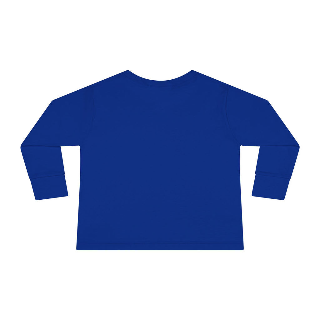 Toddler Long Sleeve Tee — Colorful “Wlaboo-kies” Cartoon Kids Shirt