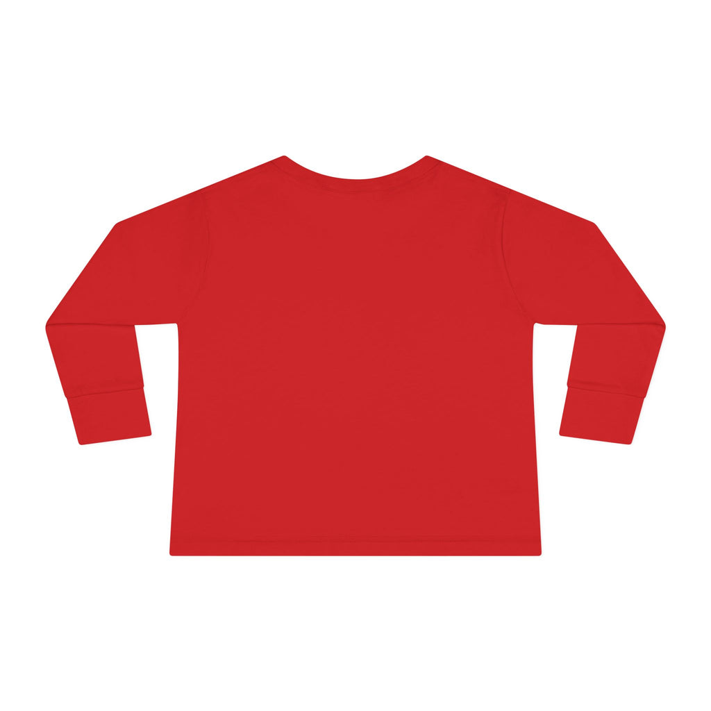 Toddler Long Sleeve Tee — Colorful “Wlaboo-kies” Cartoon Kids Shirt