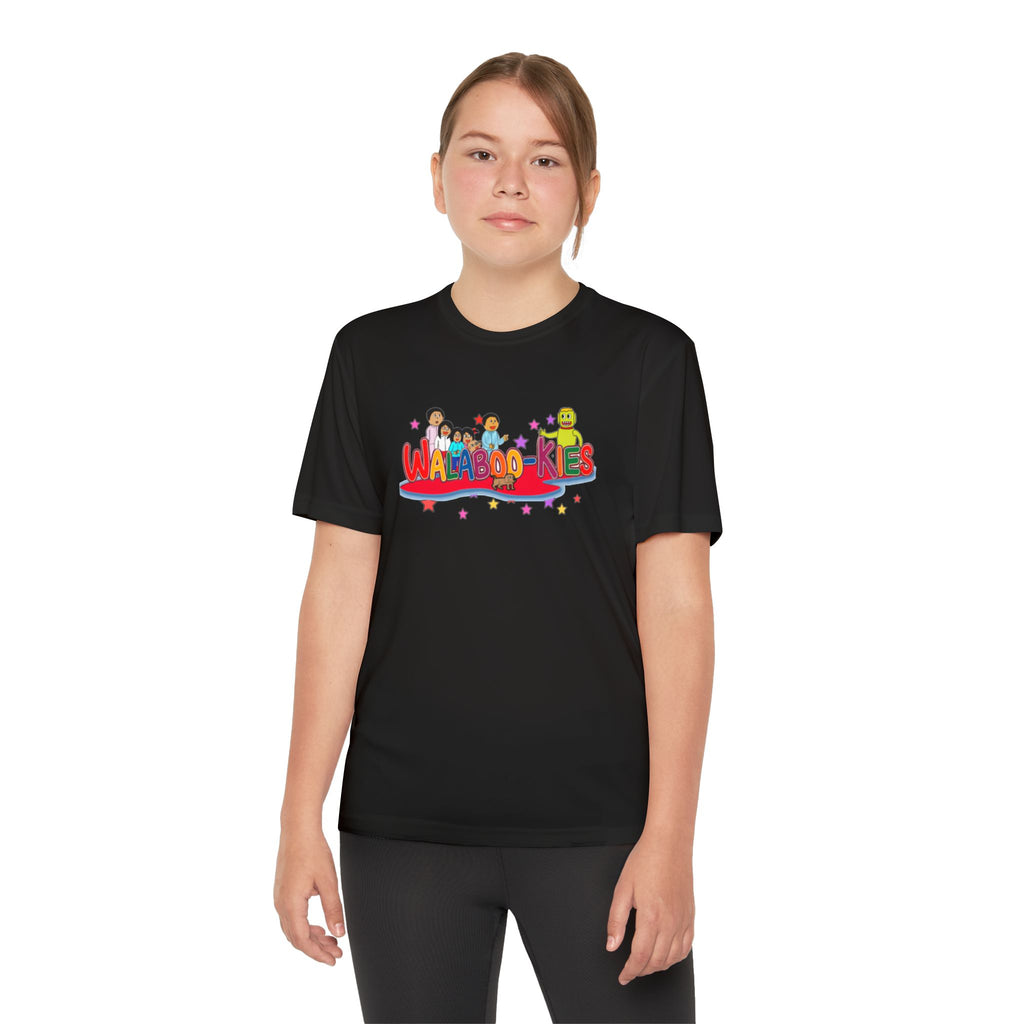 Youth Competitor Tee — Walabookies print