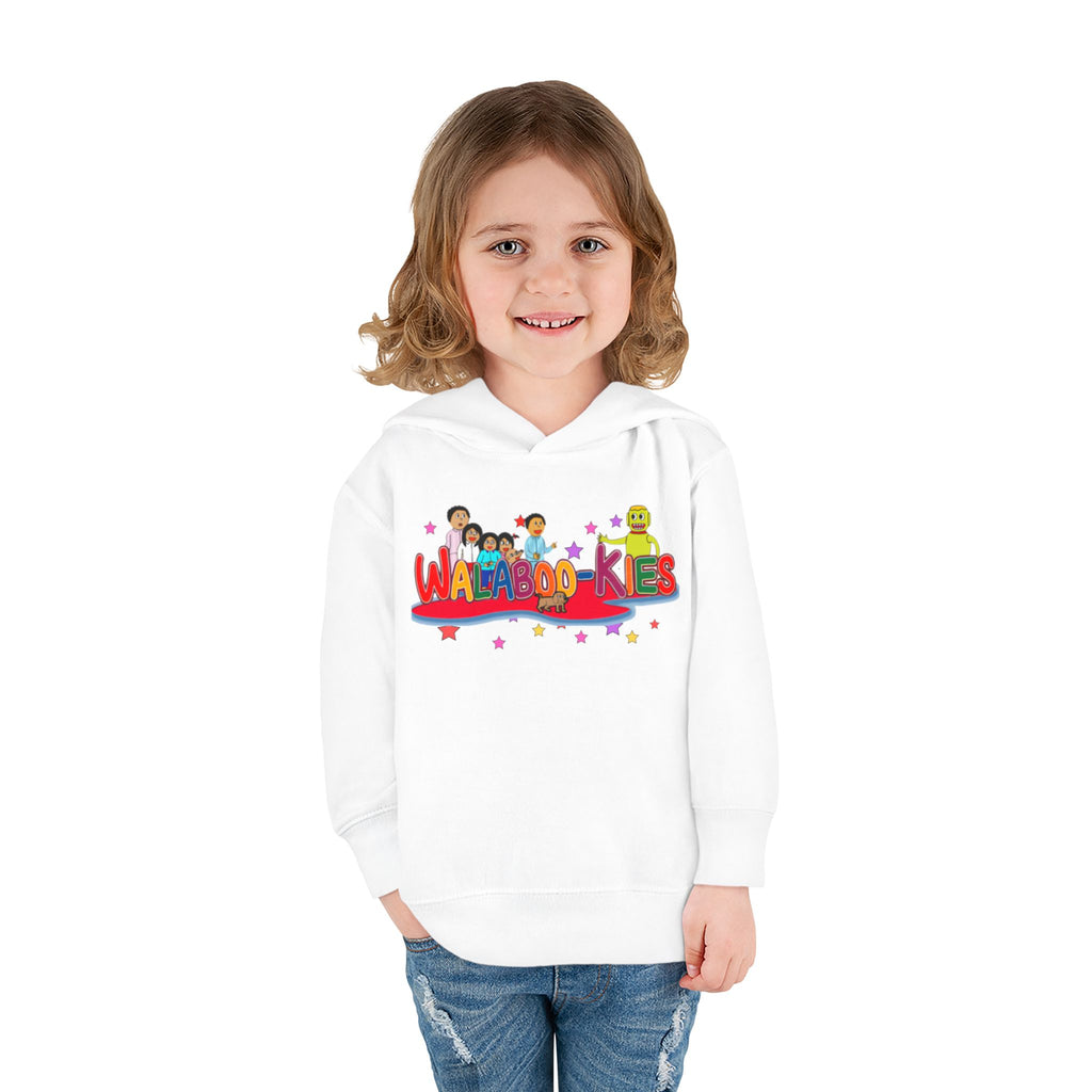 Wacky Kids Toddler Hoodie – 'Walabookies' Colorful Character Pullover