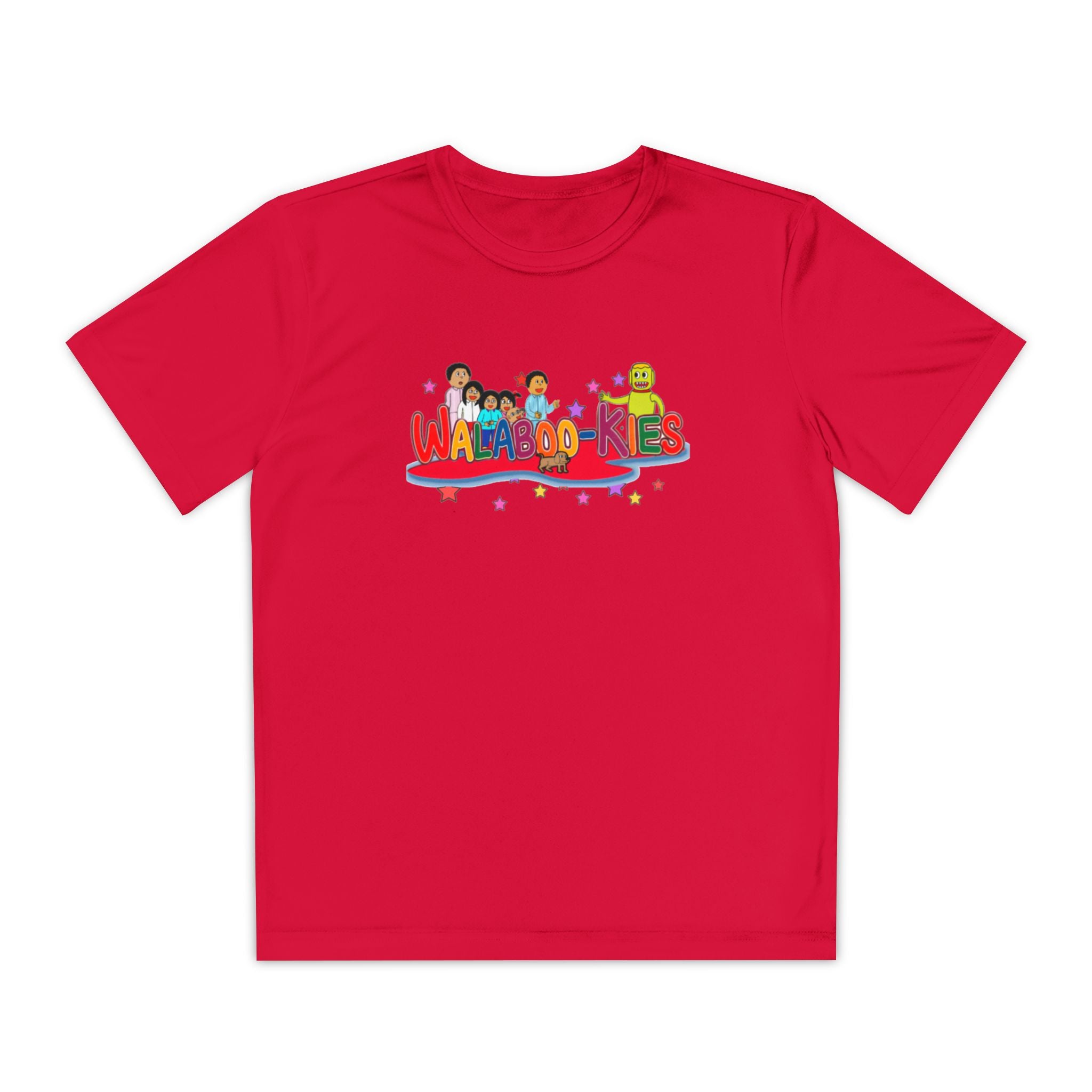 Youth Competitor Tee — Walabookies print