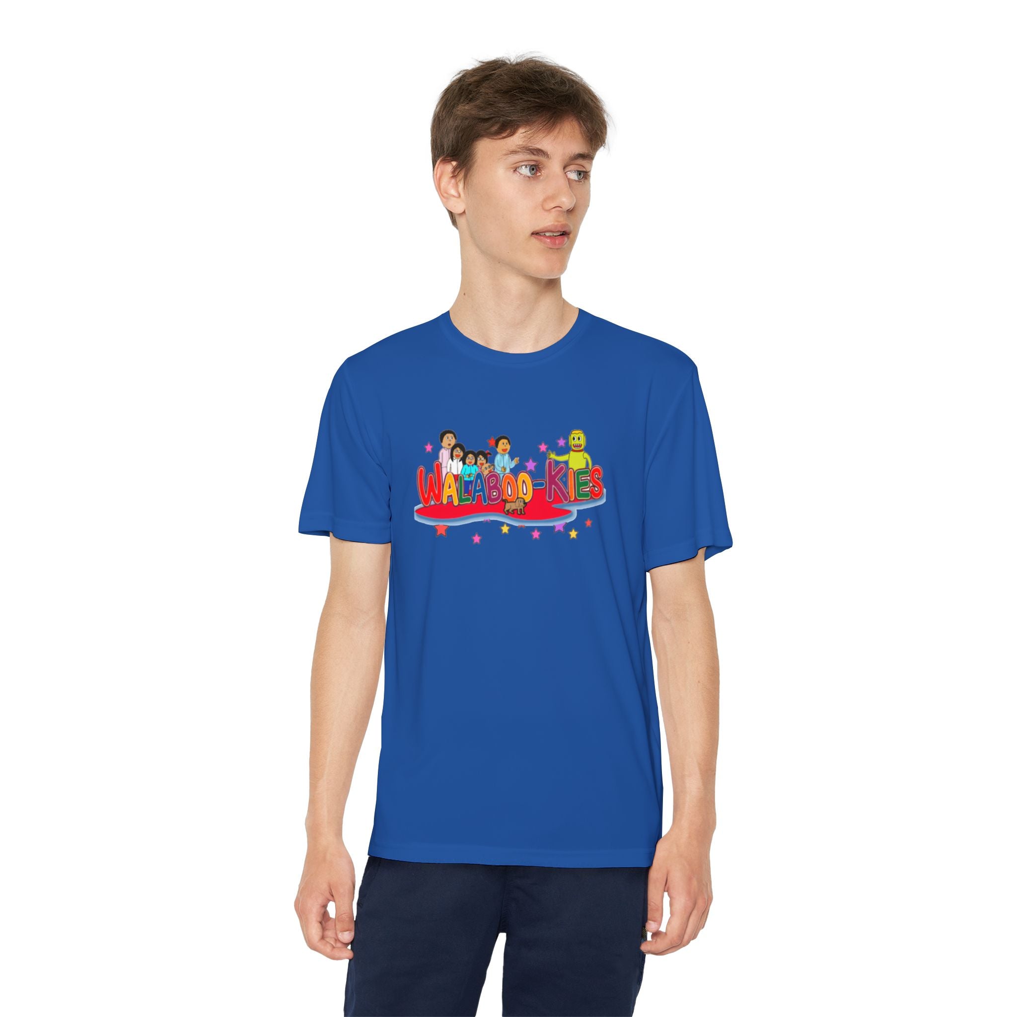 Youth Competitor Tee — Walabookies print