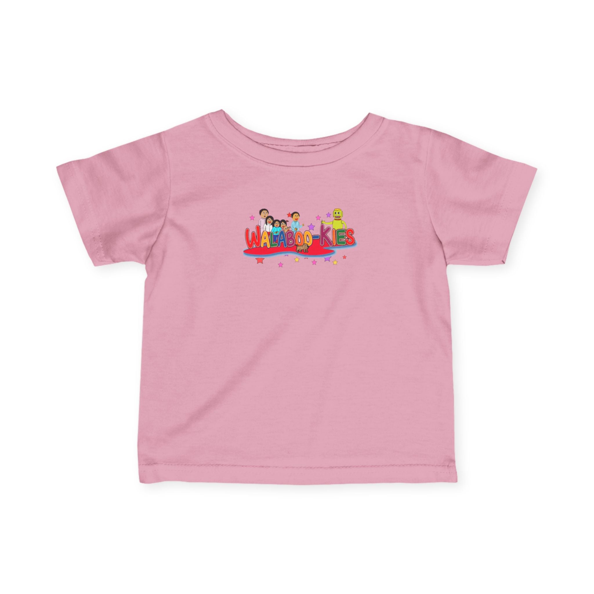 Infant Tee — Colorful Playtime Characters "We Make" Baby T‑Shirt