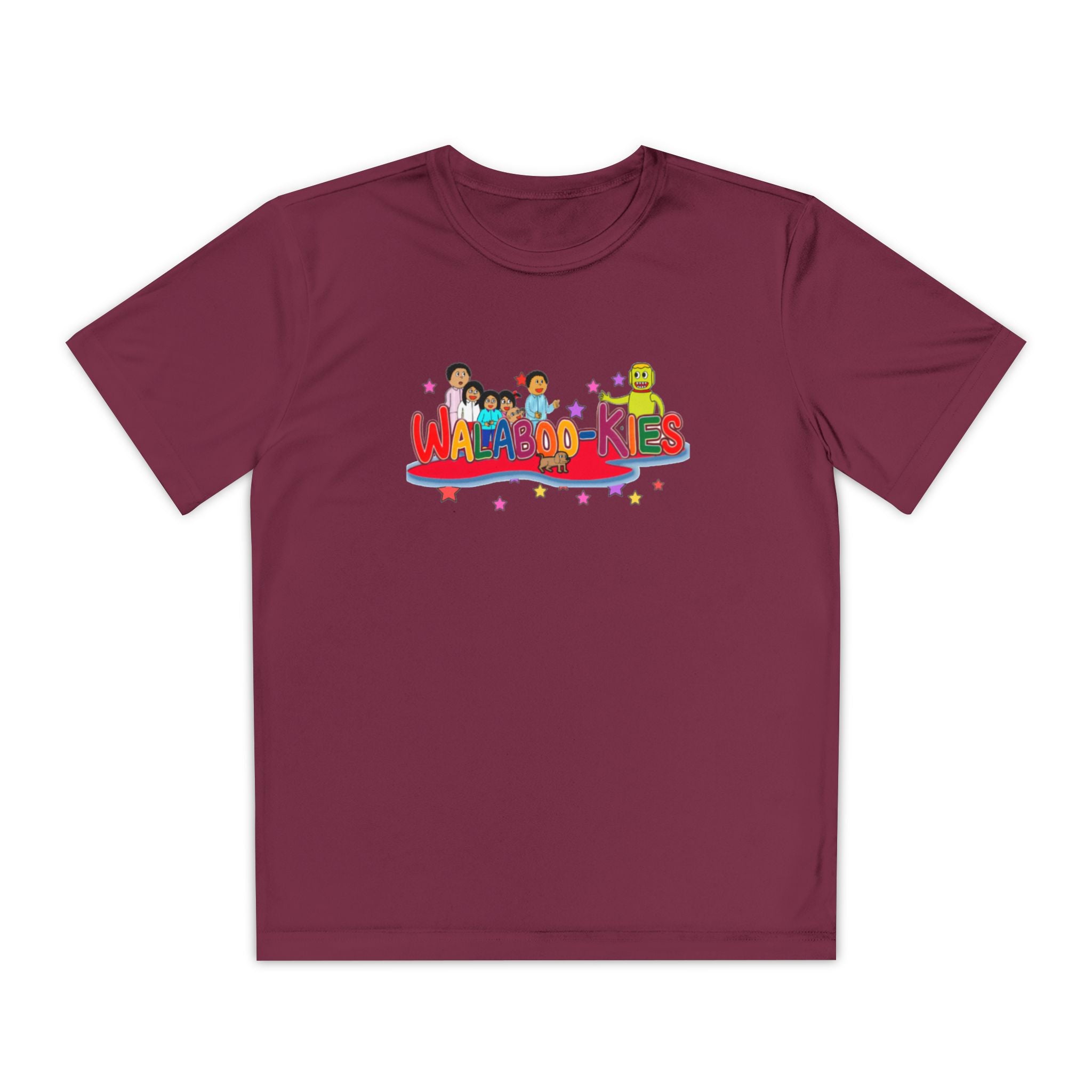 Youth Competitor Tee — Walabookies print