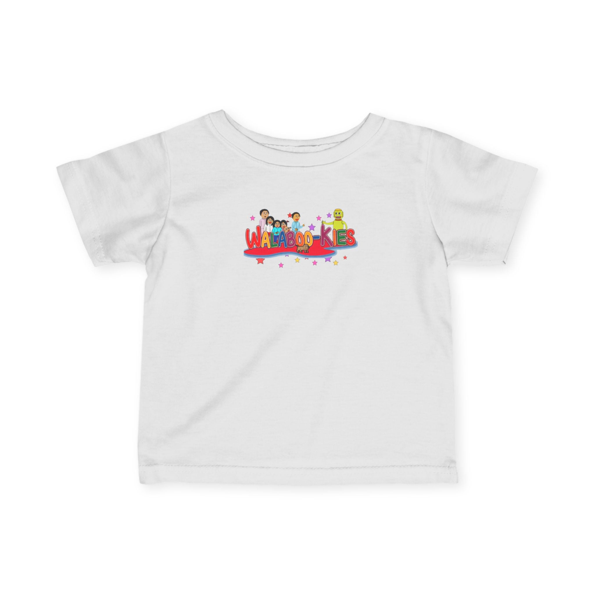 Infant Tee — Colorful Playtime Characters "We Make" Baby T‑Shirt