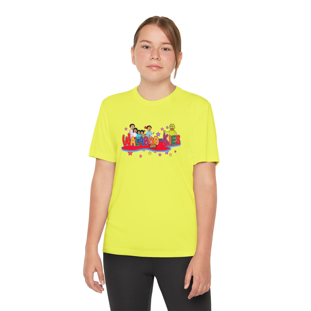 Youth Competitor Tee — Walabookies print