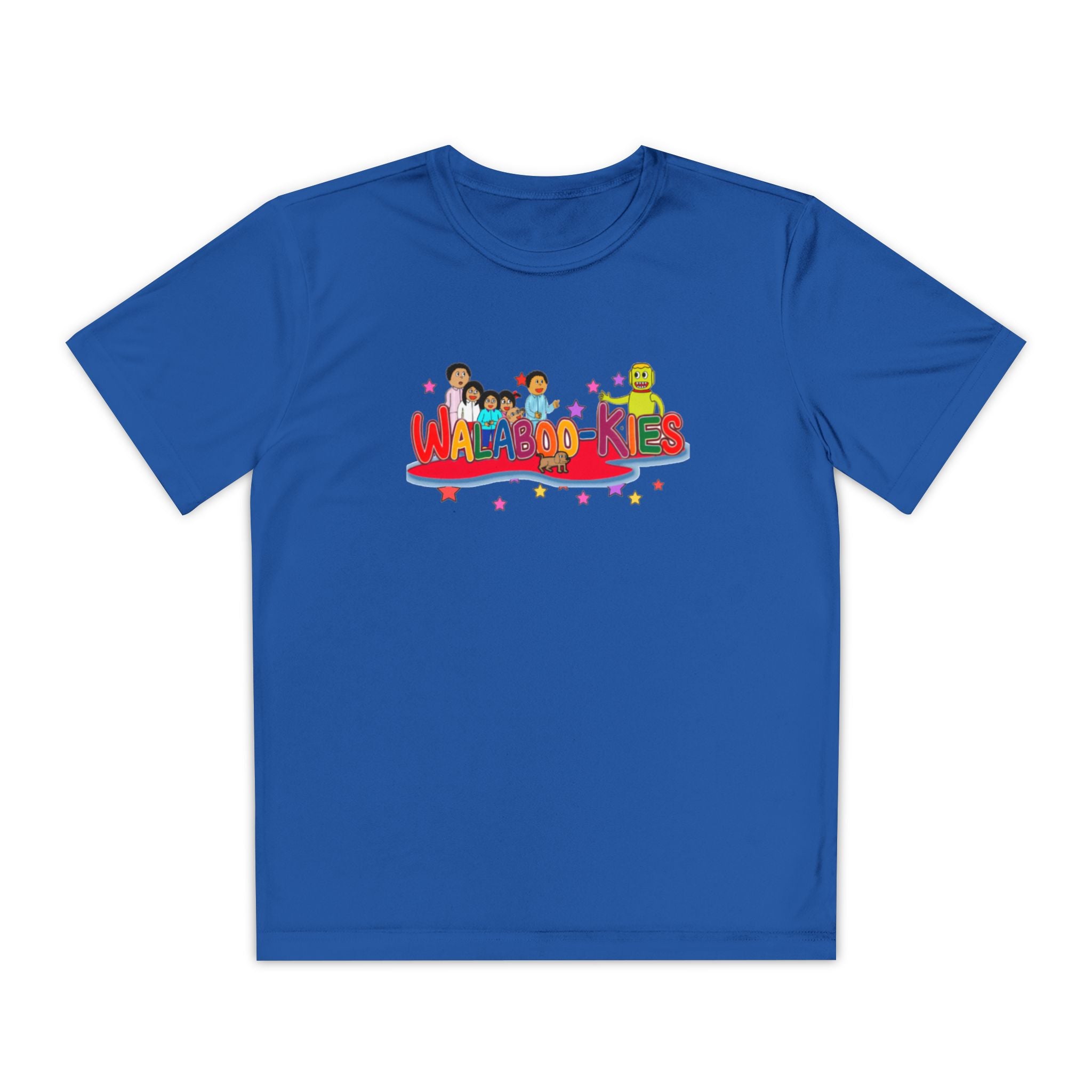 Youth Competitor Tee — Walabookies print