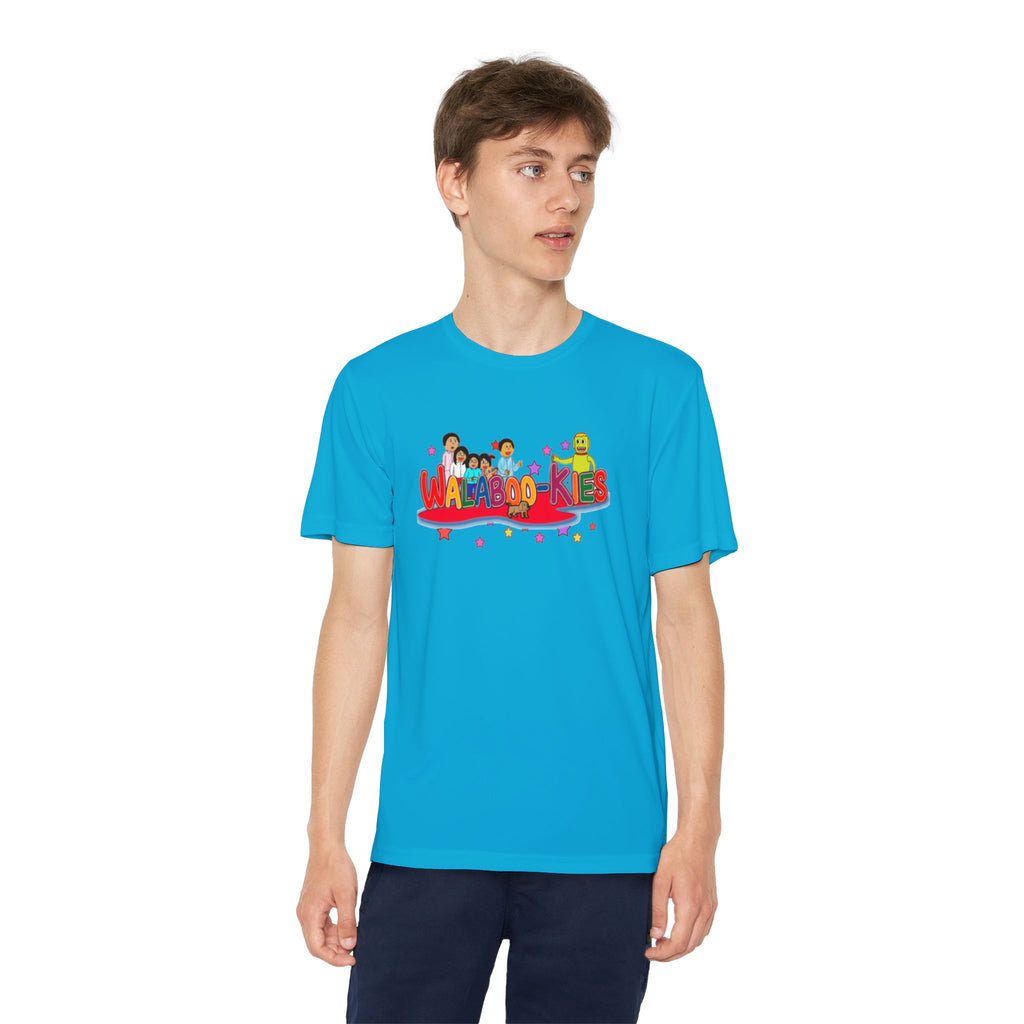 Youth Competitor Tee — Walabookies print