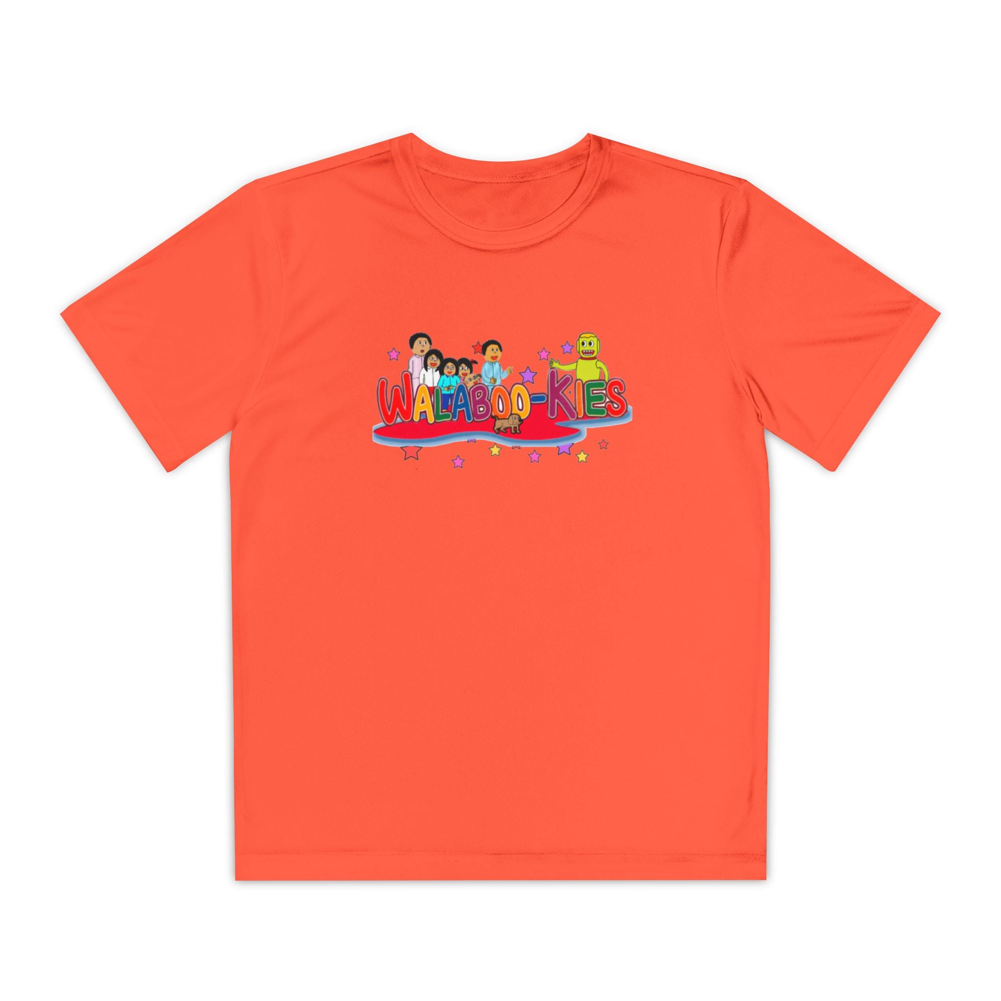 Youth Competitor Tee — Walabookies print