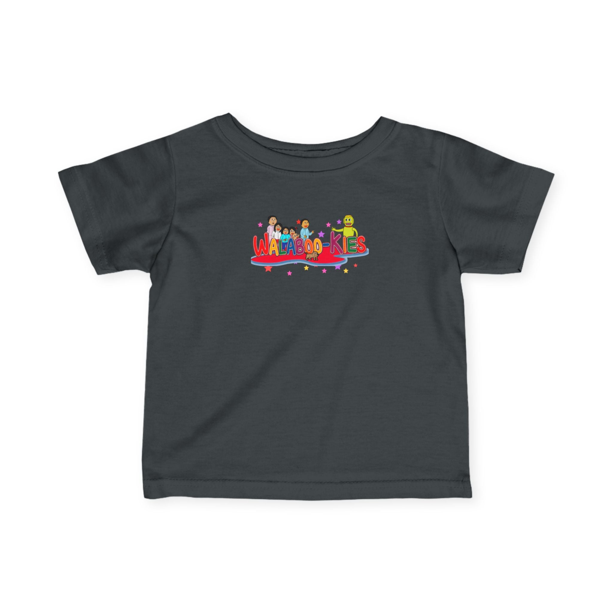 Infant Tee — Colorful Playtime Characters "We Make" Baby T‑Shirt