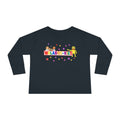 Toddler Long Sleeve Tee — Colorful “Wlaboo-kies” Cartoon Kids Shirt