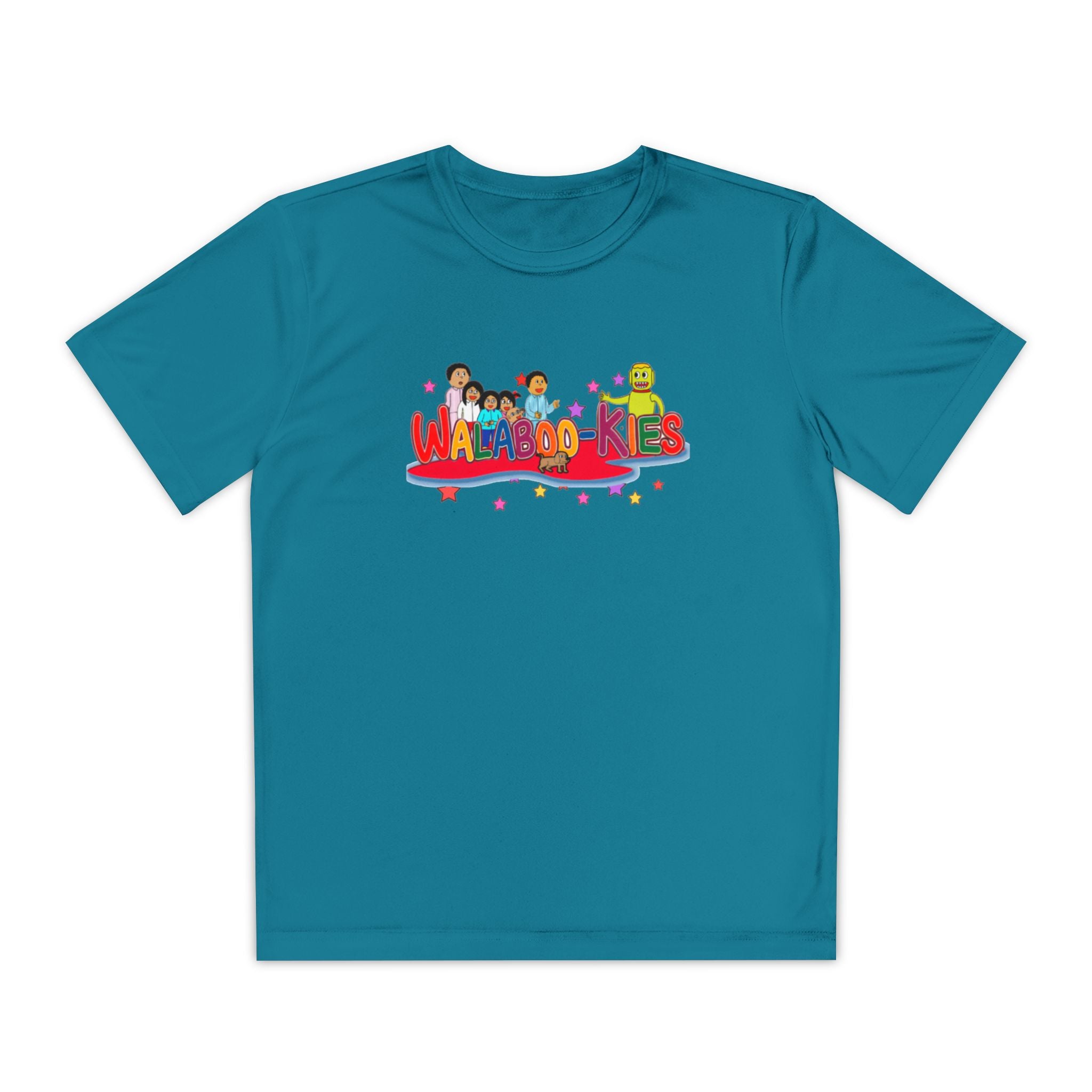 Youth Competitor Tee — Walabookies print