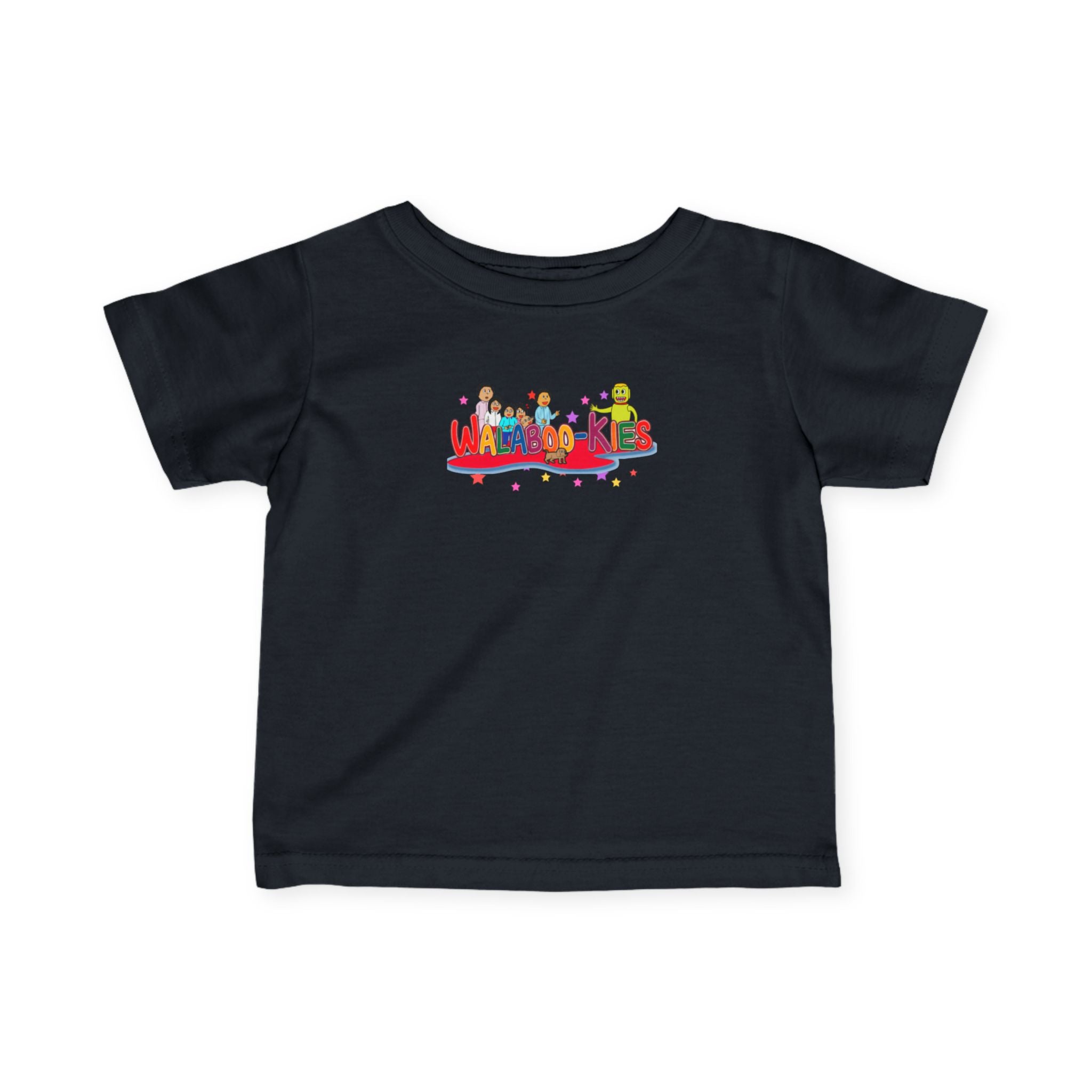 Infant Tee — Colorful Playtime Characters "We Make" Baby T‑Shirt