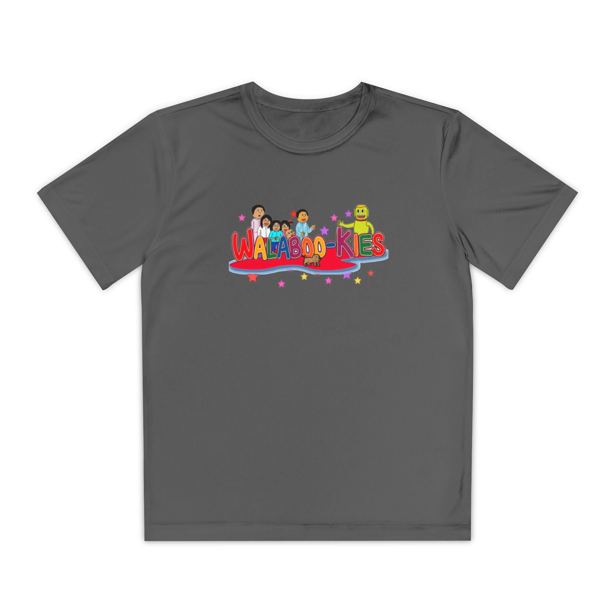 Youth Competitor Tee — Walabookies print
