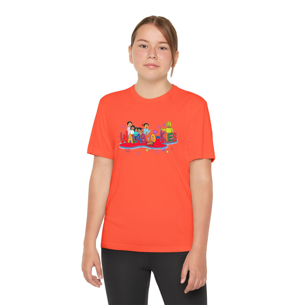 Youth Competitor Tee — Walabookies print