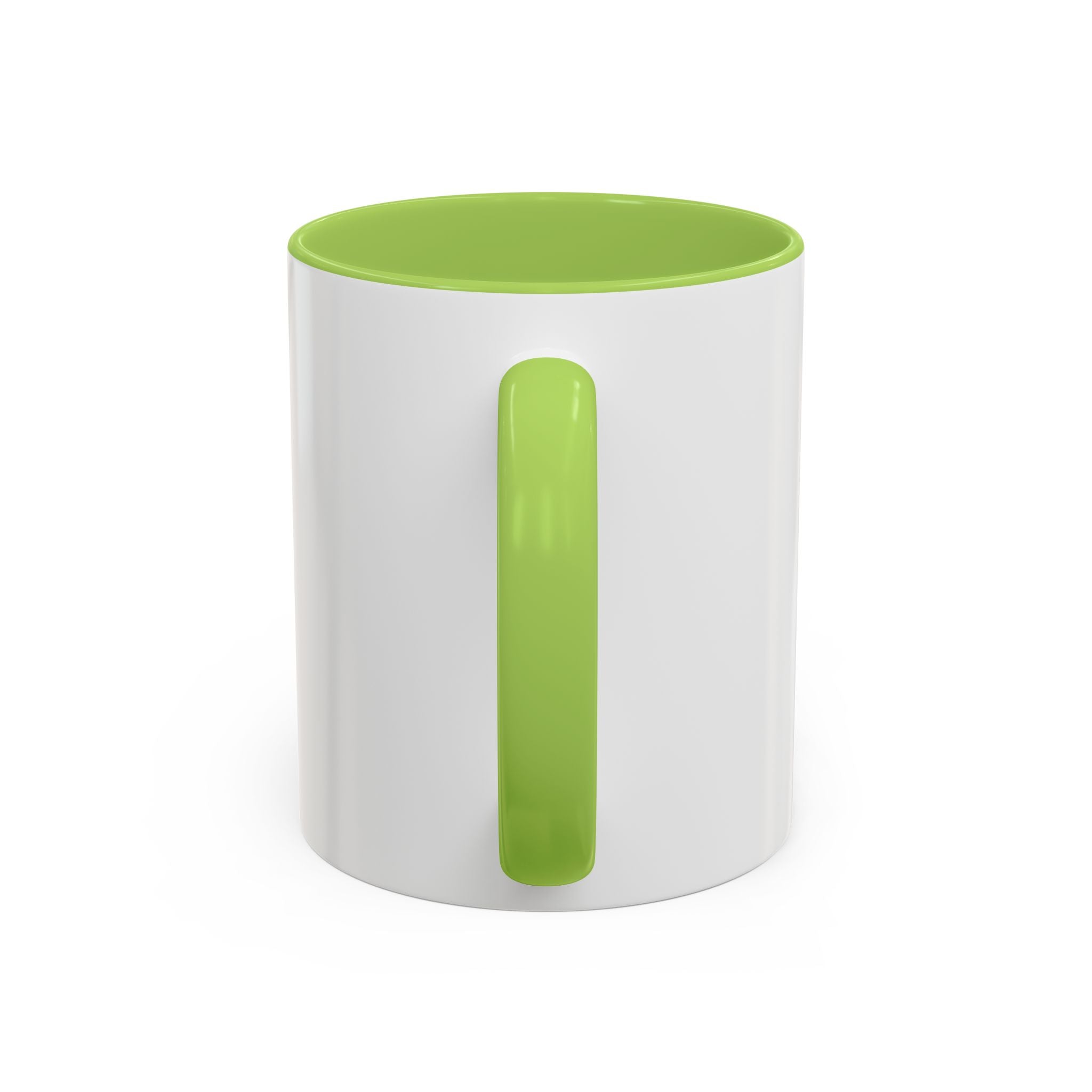 Personalized Family Cartoon Coffee Mug — 'Malaboo-Kies' Color Accent 11/15oz