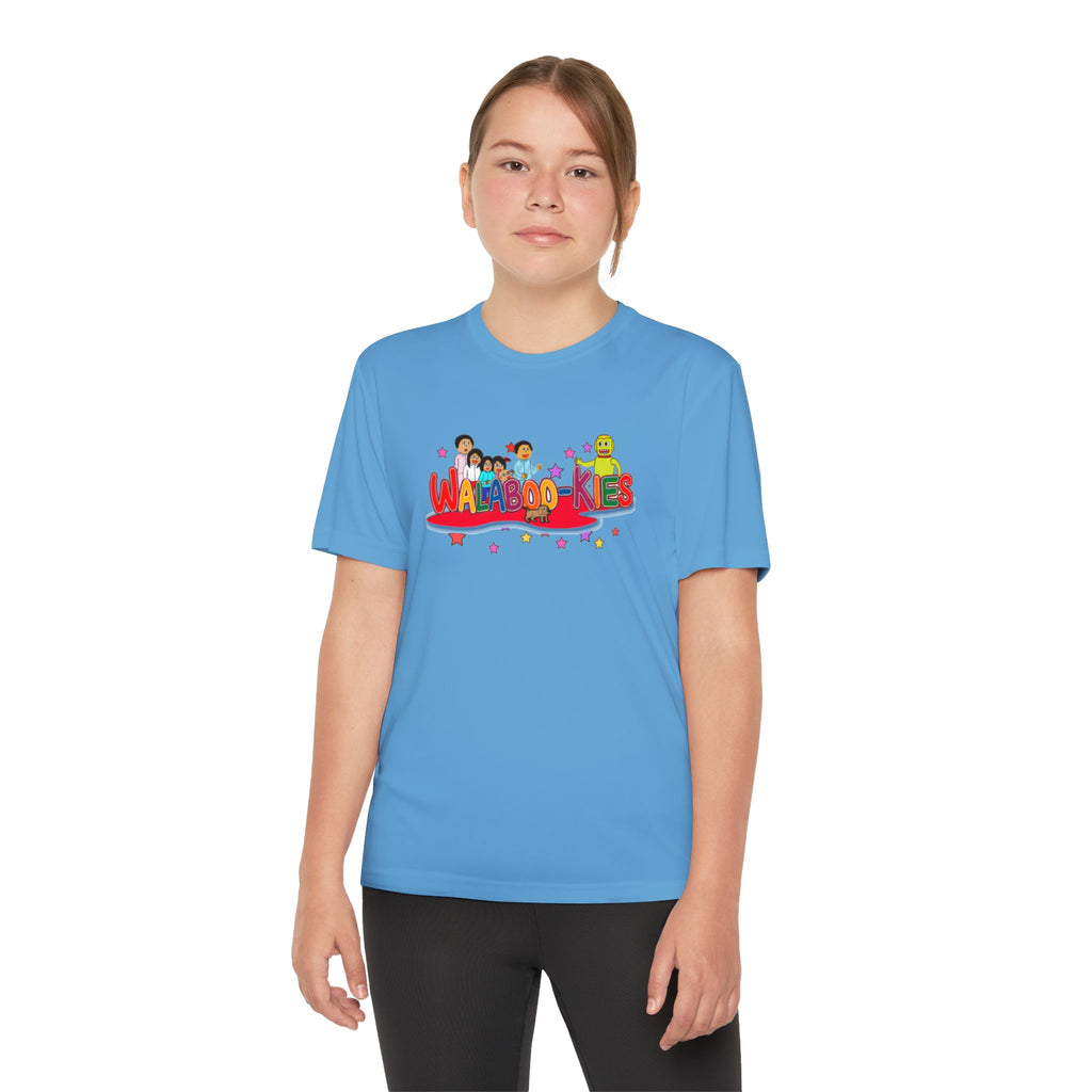 Youth Competitor Tee — Walabookies print