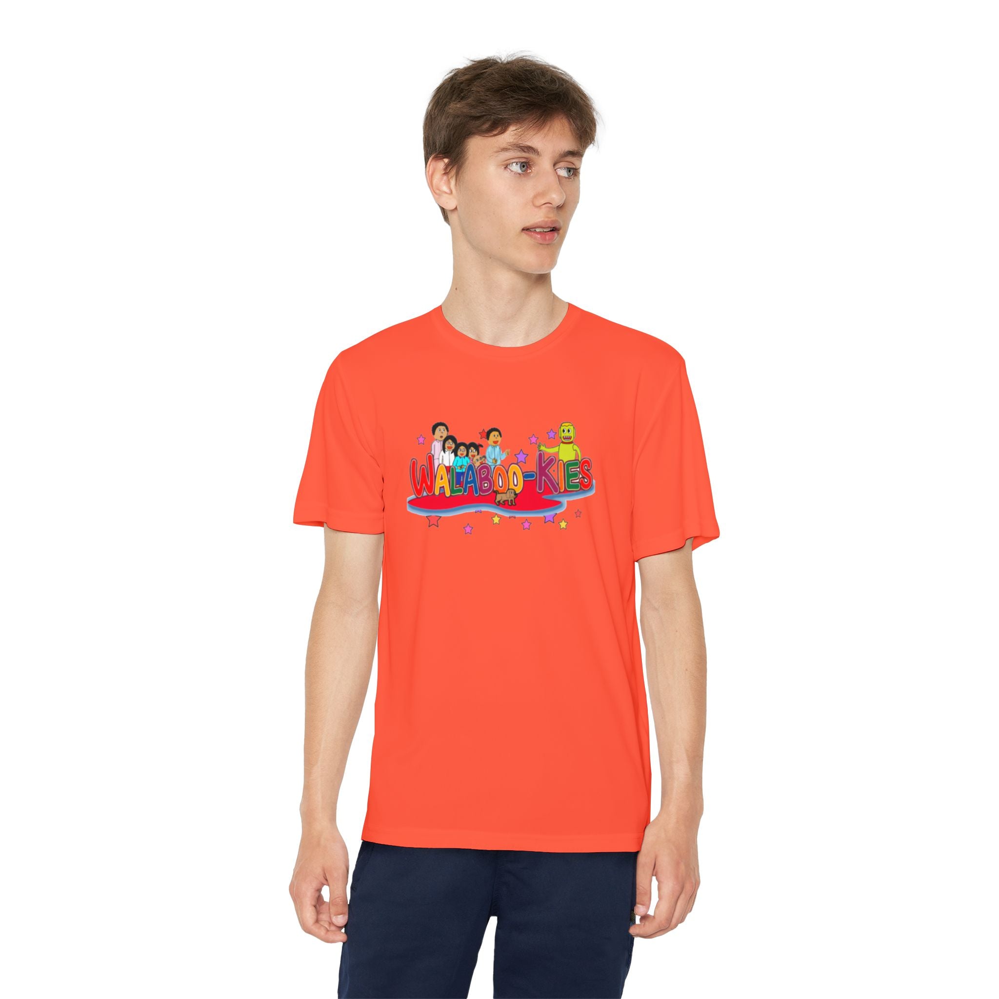 Youth Competitor Tee — Walabookies print