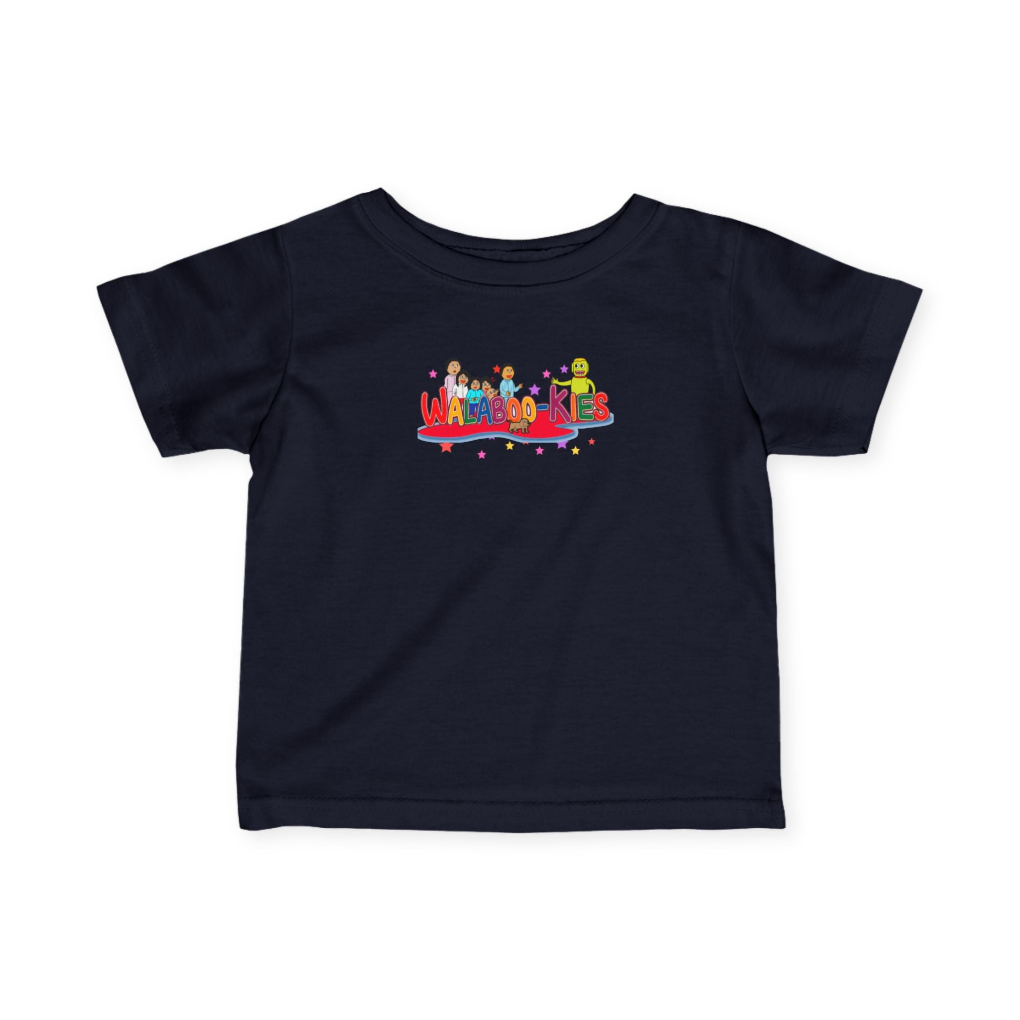Infant Tee — Colorful Playtime Characters "We Make" Baby T‑Shirt