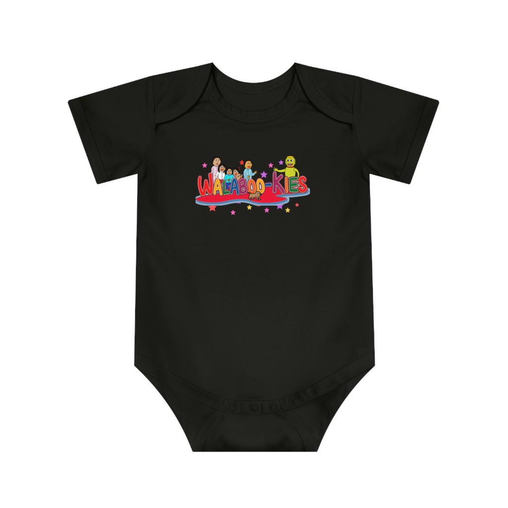 Kids Cartoon Crew "Walabookies" Baby Bodysuit – Colorful Playful Infant Onesie