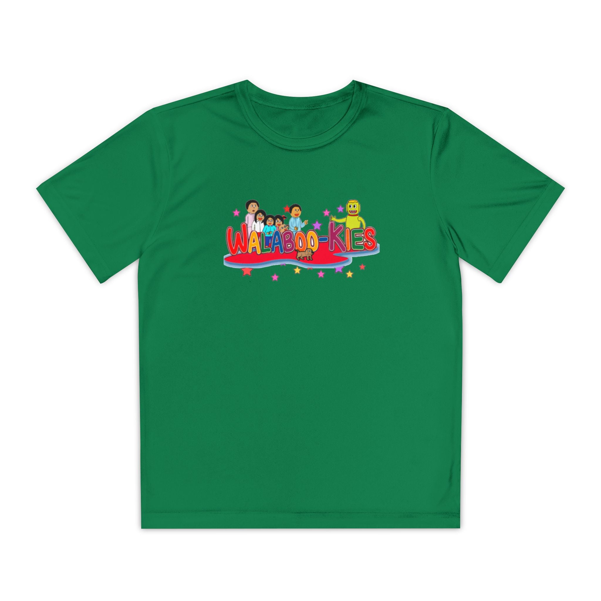 Youth Competitor Tee — Walabookies print