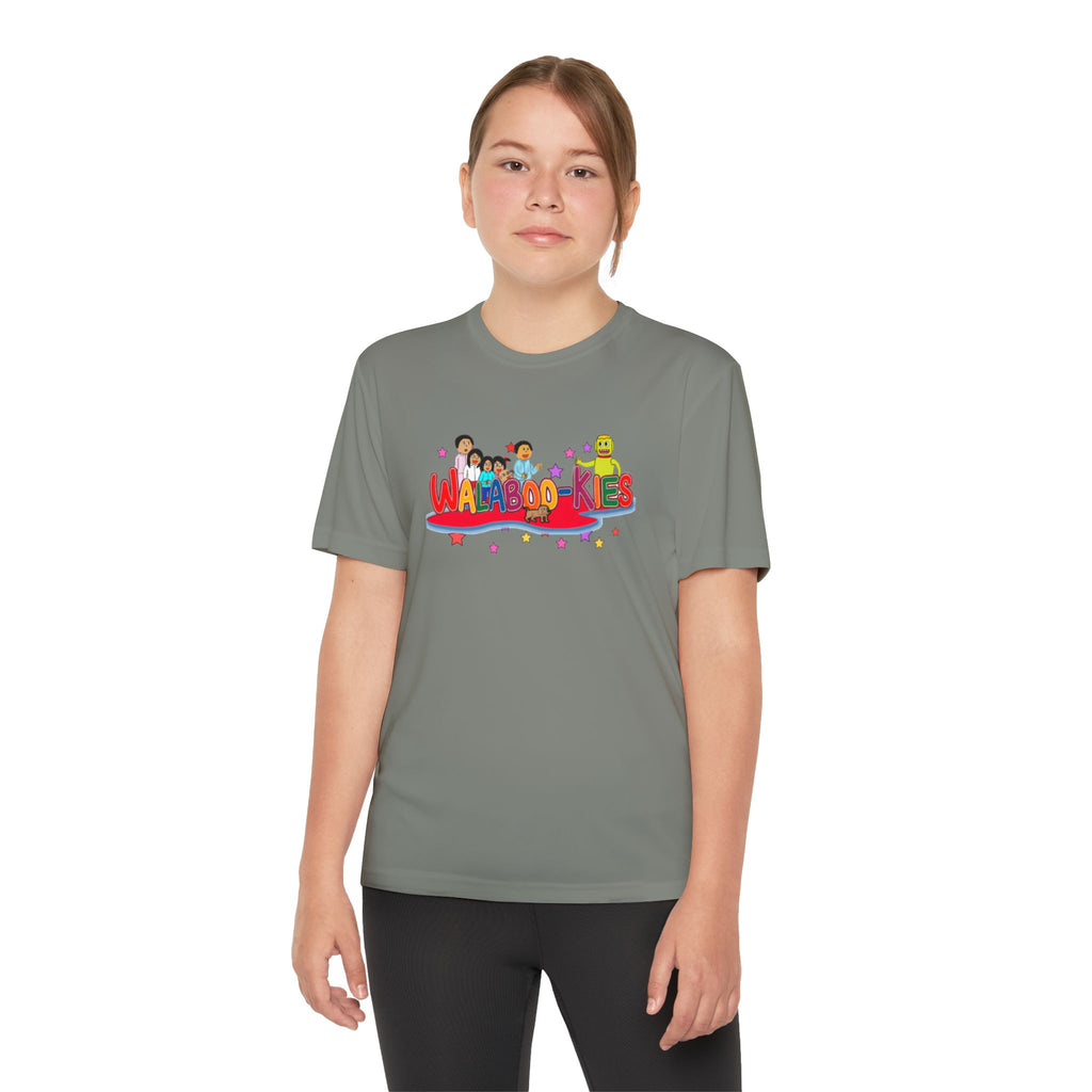 Youth Competitor Tee — Walabookies print