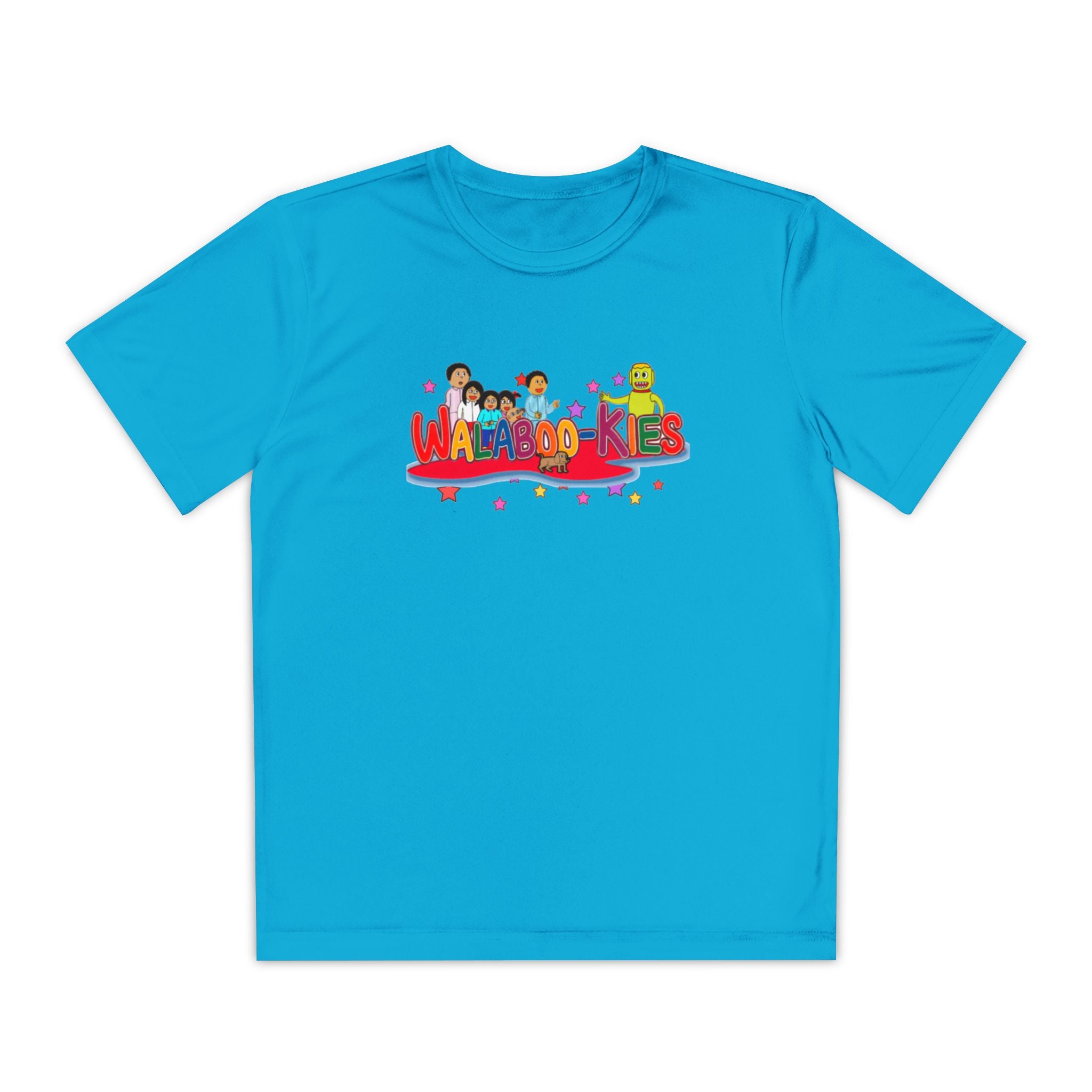 Youth Competitor Tee — Walabookies print