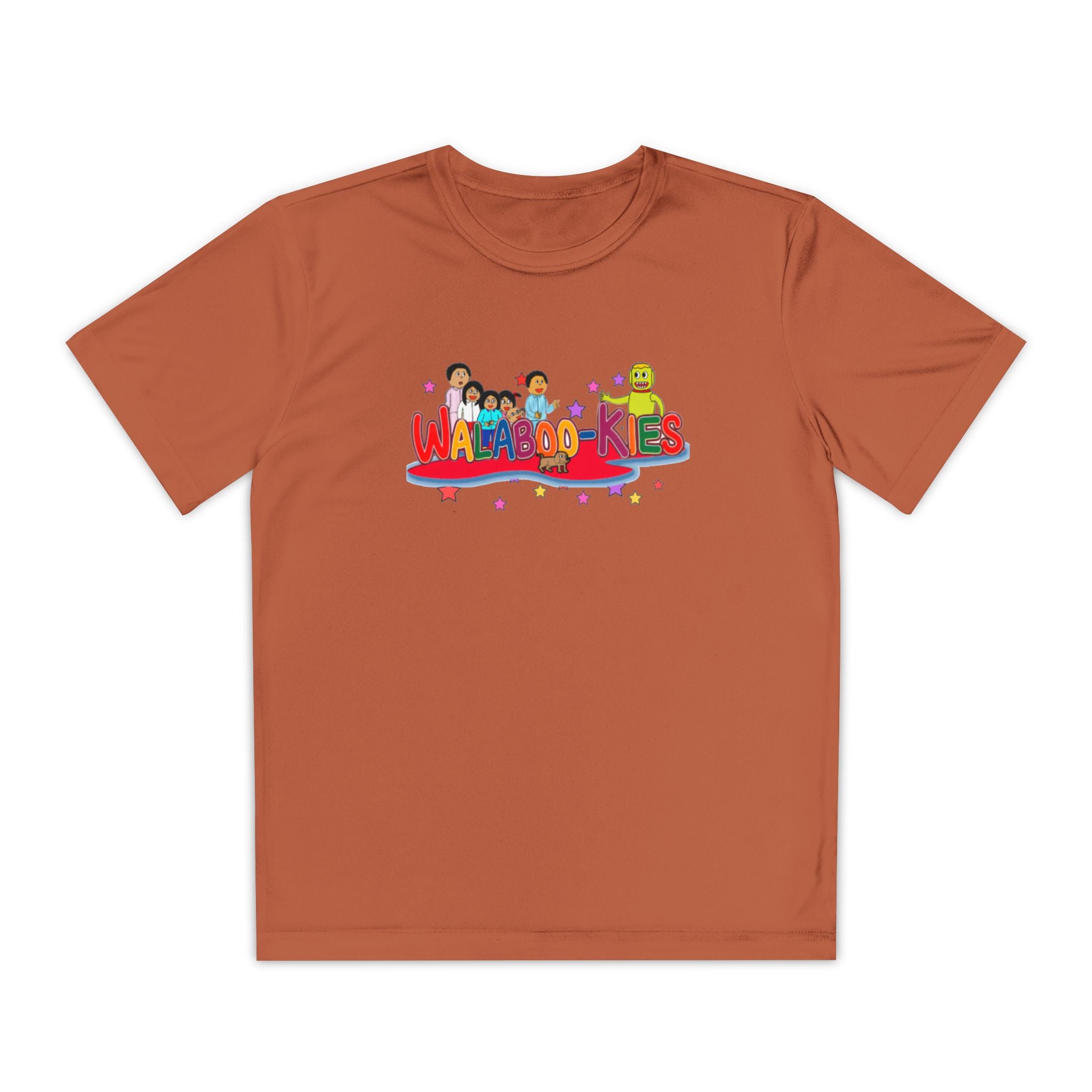 Youth Competitor Tee — Walabookies print