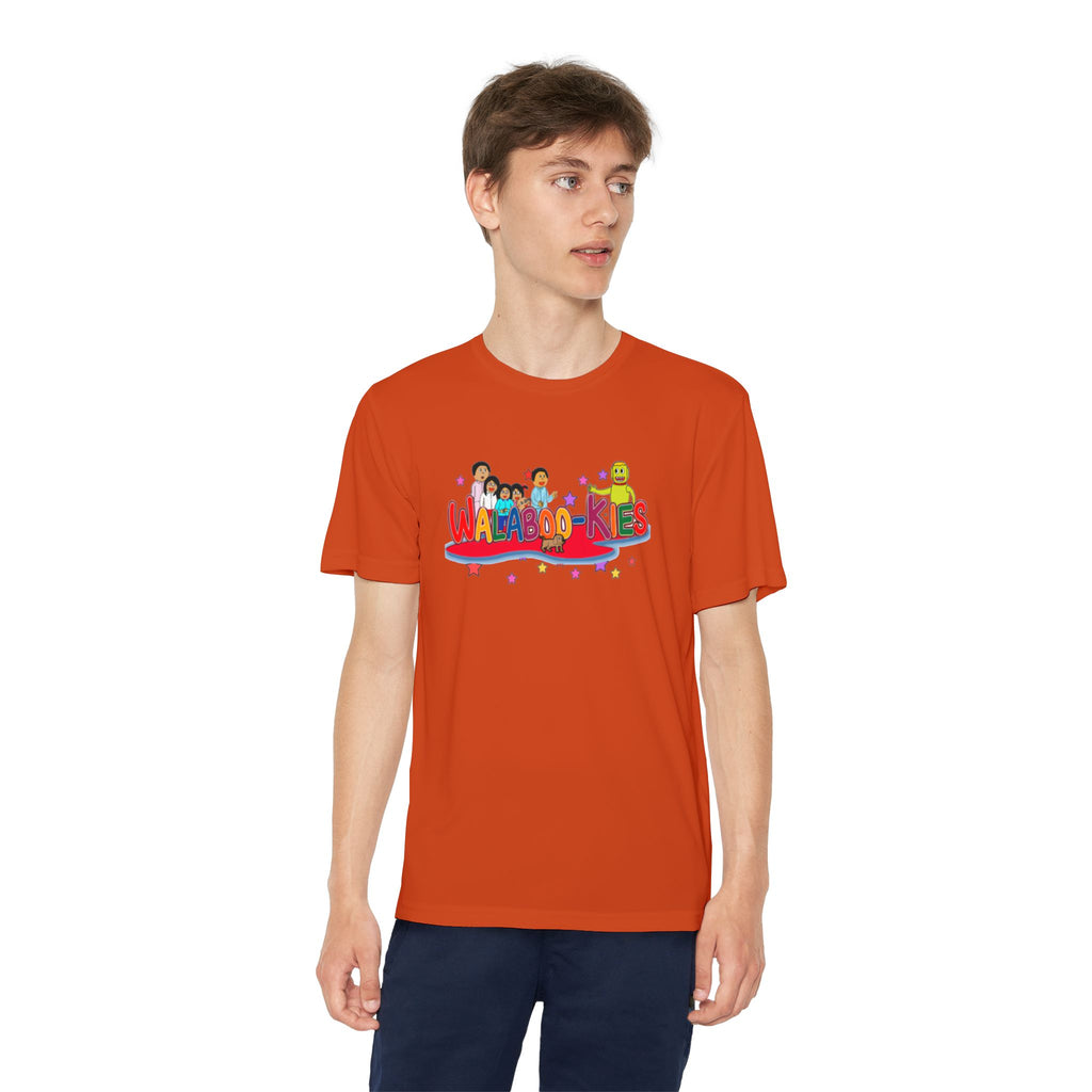 Youth Competitor Tee — Walabookies print