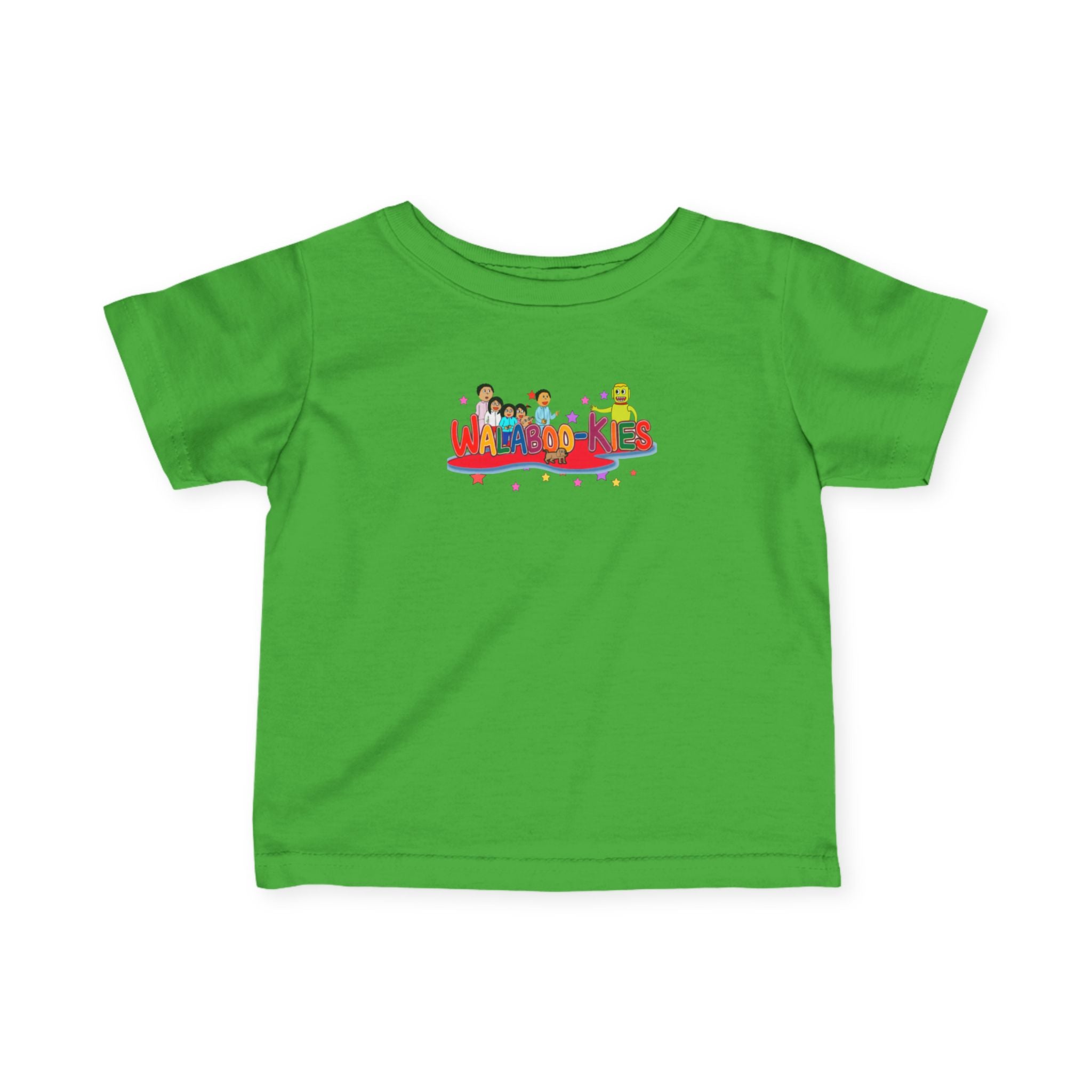 Infant Tee — Colorful Playtime Characters "We Make" Baby T‑Shirt