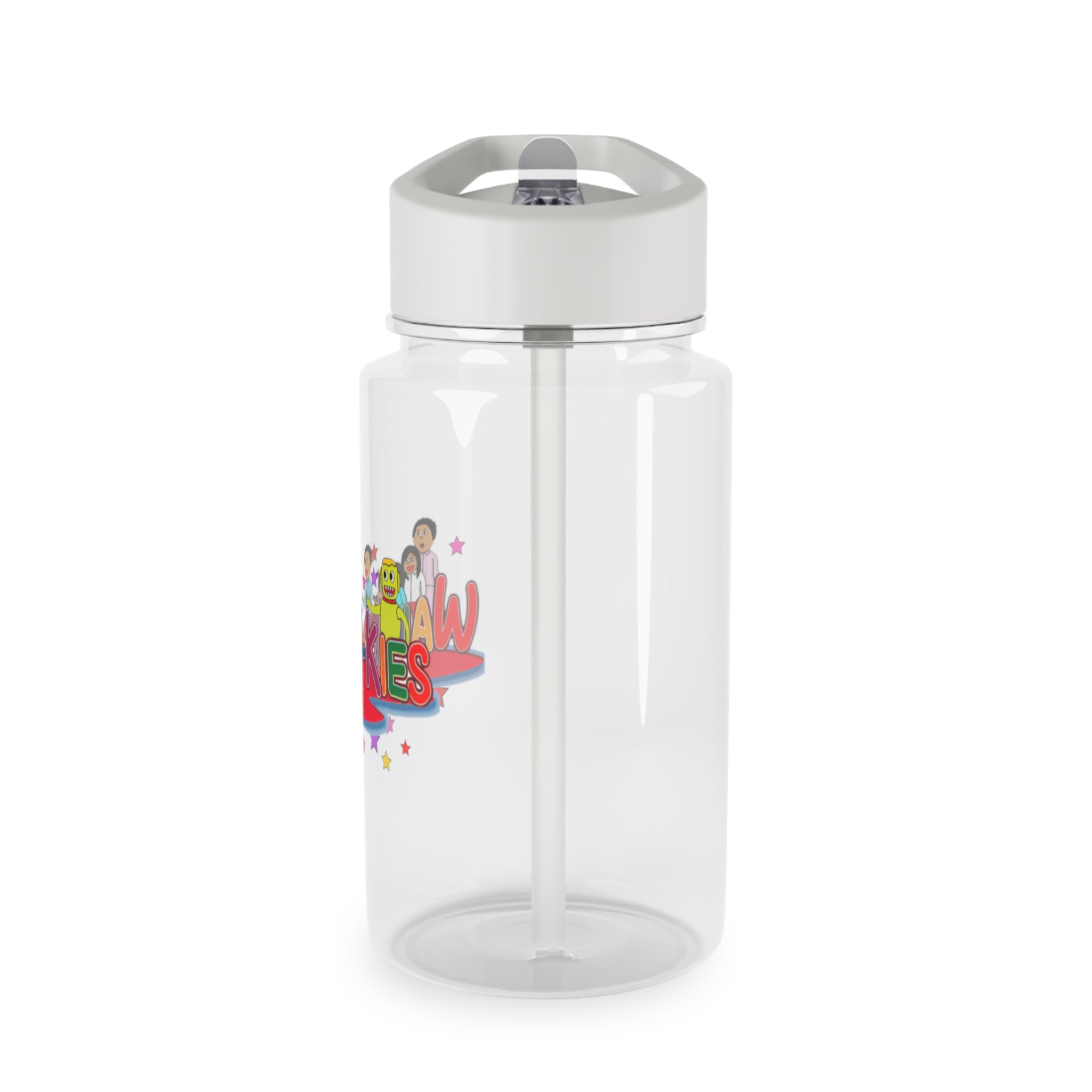 Kids' Tritan Water Bottle — Colorful 'WalaBoo-Kies' Character Design