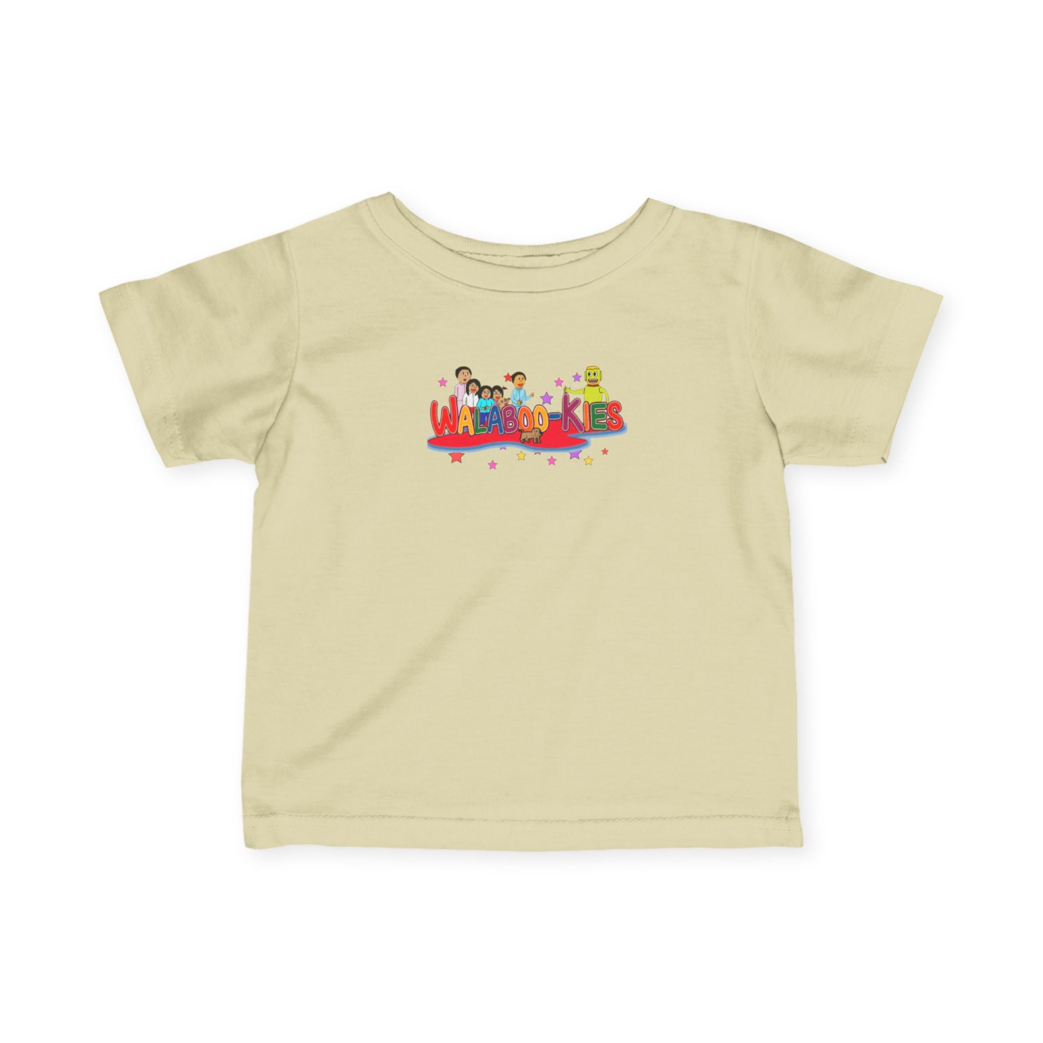 Infant Tee — Colorful Playtime Characters "We Make" Baby T‑Shirt