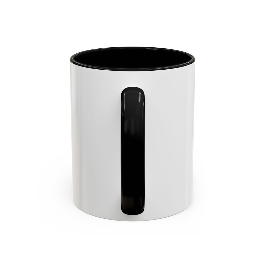 Personalized Family Cartoon Coffee Mug — 'Malaboo-Kies' Color Accent 11/15oz