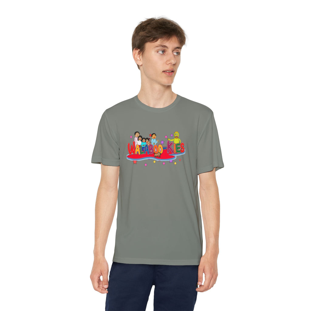 Youth Competitor Tee — Walabookies print