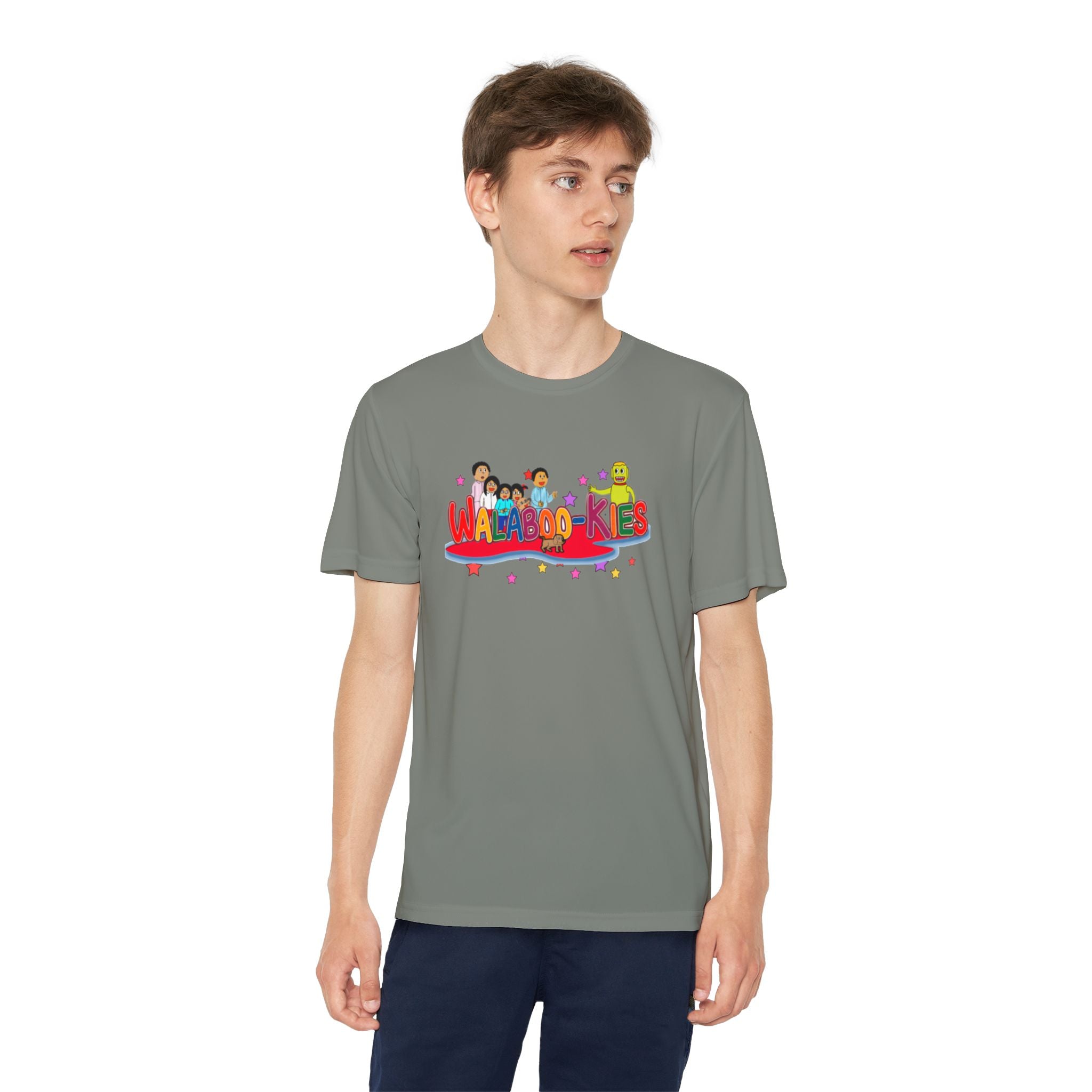 Youth Competitor Tee — Walabookies print