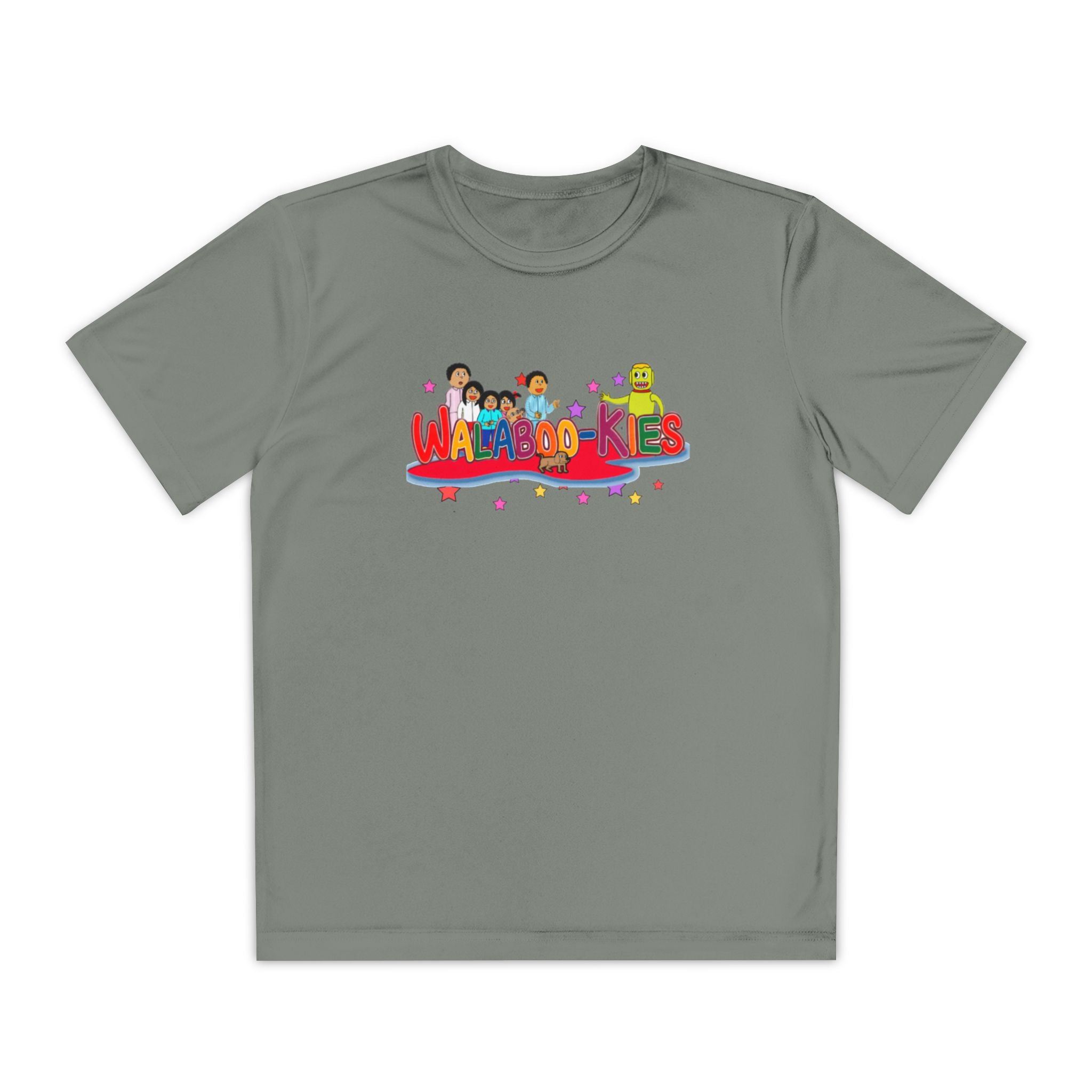 Youth Competitor Tee — Walabookies print